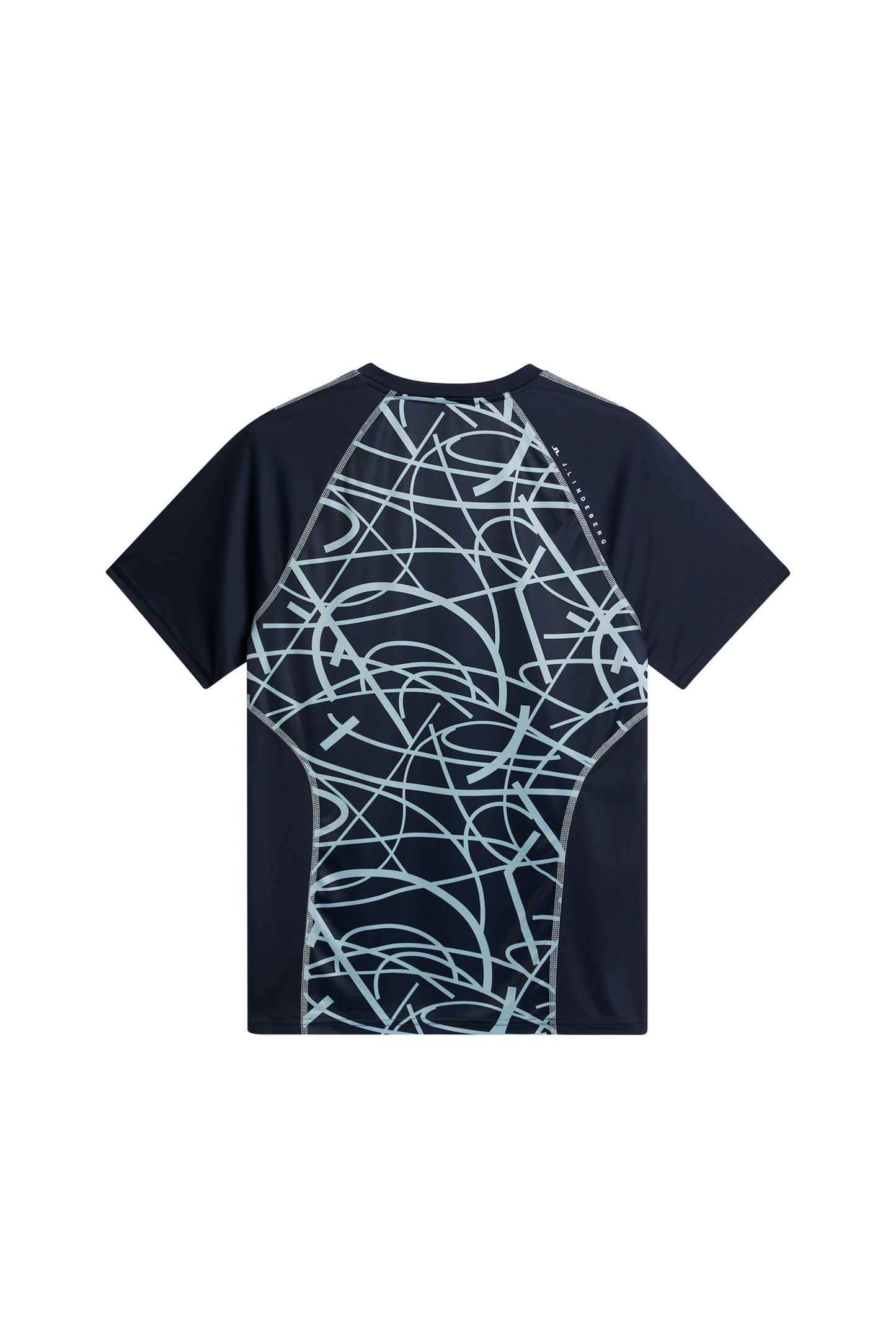 Alfonso Printed T-shirt in JL Navy by J.Lindeberg