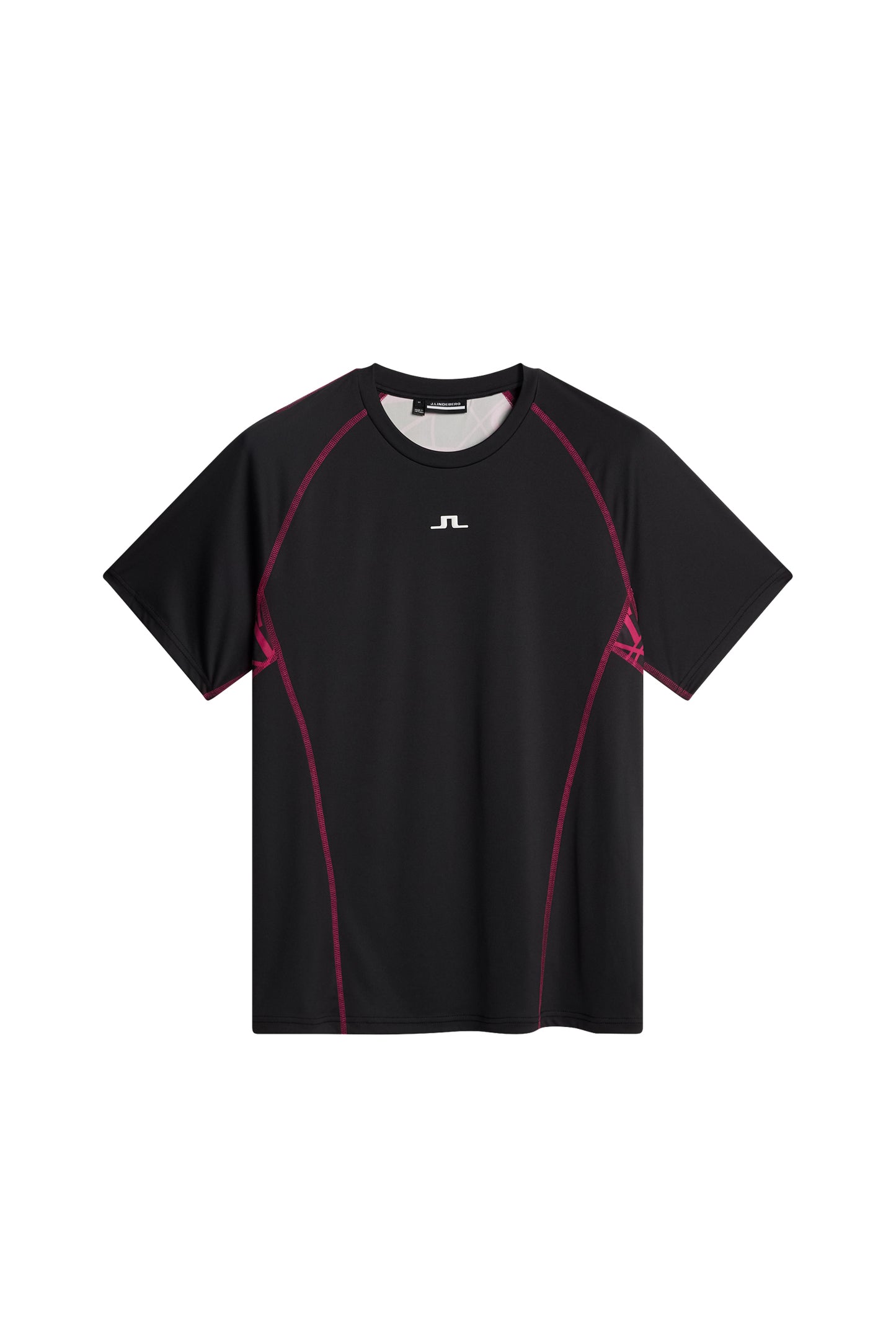 Alfonso Printed T-shirt in Black by J.Lindeberg