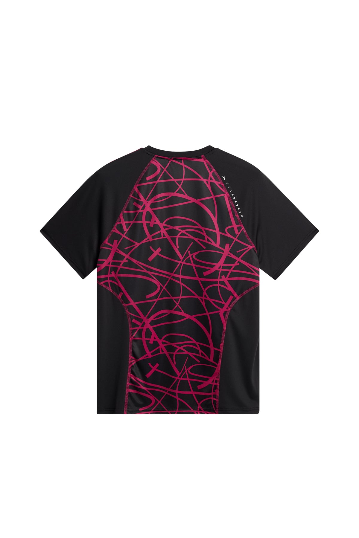 Alfonso Printed T-shirt in Black by J.Lindeberg