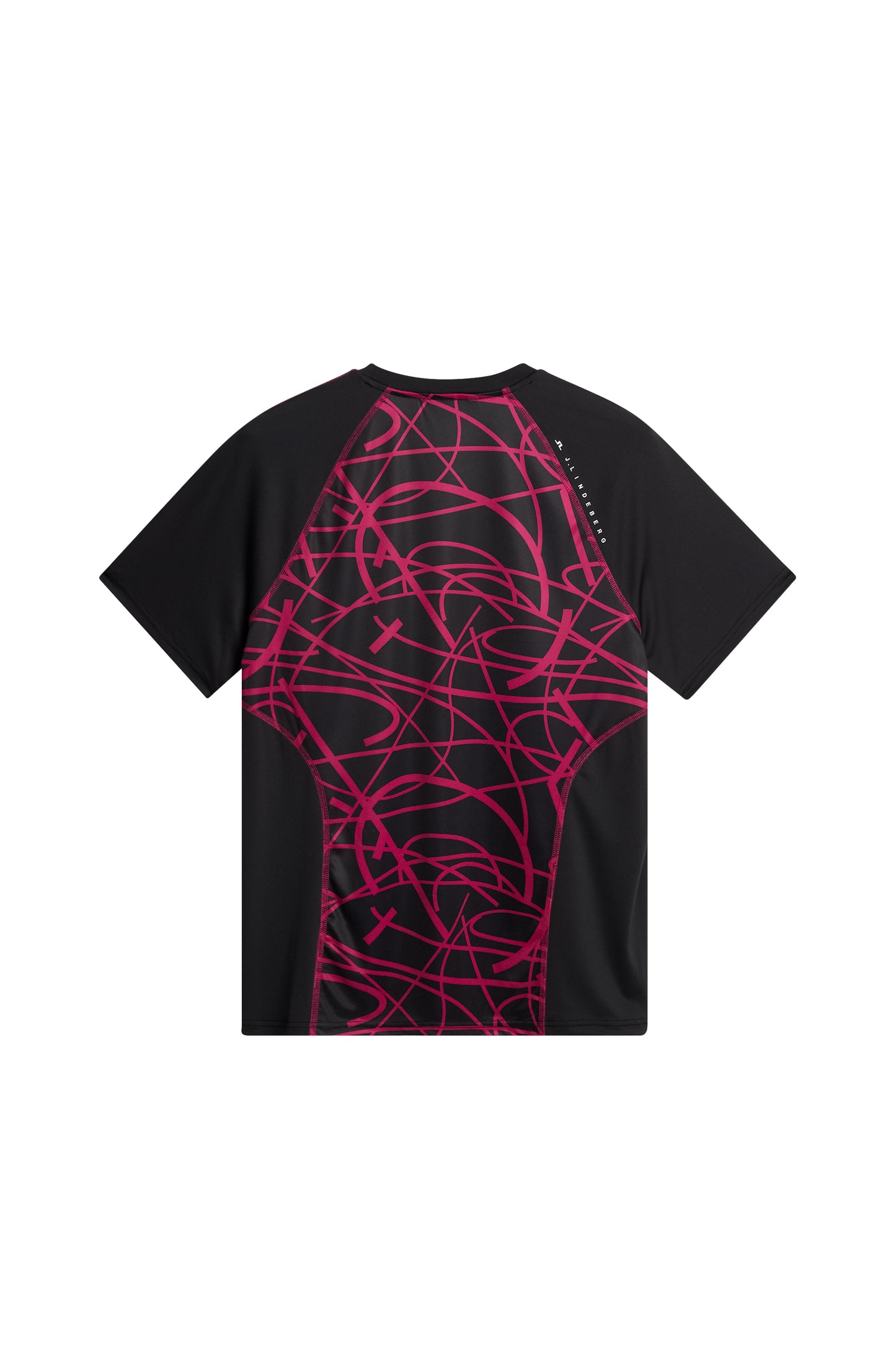 Alfonso Printed T-shirt in Black by J.Lindeberg