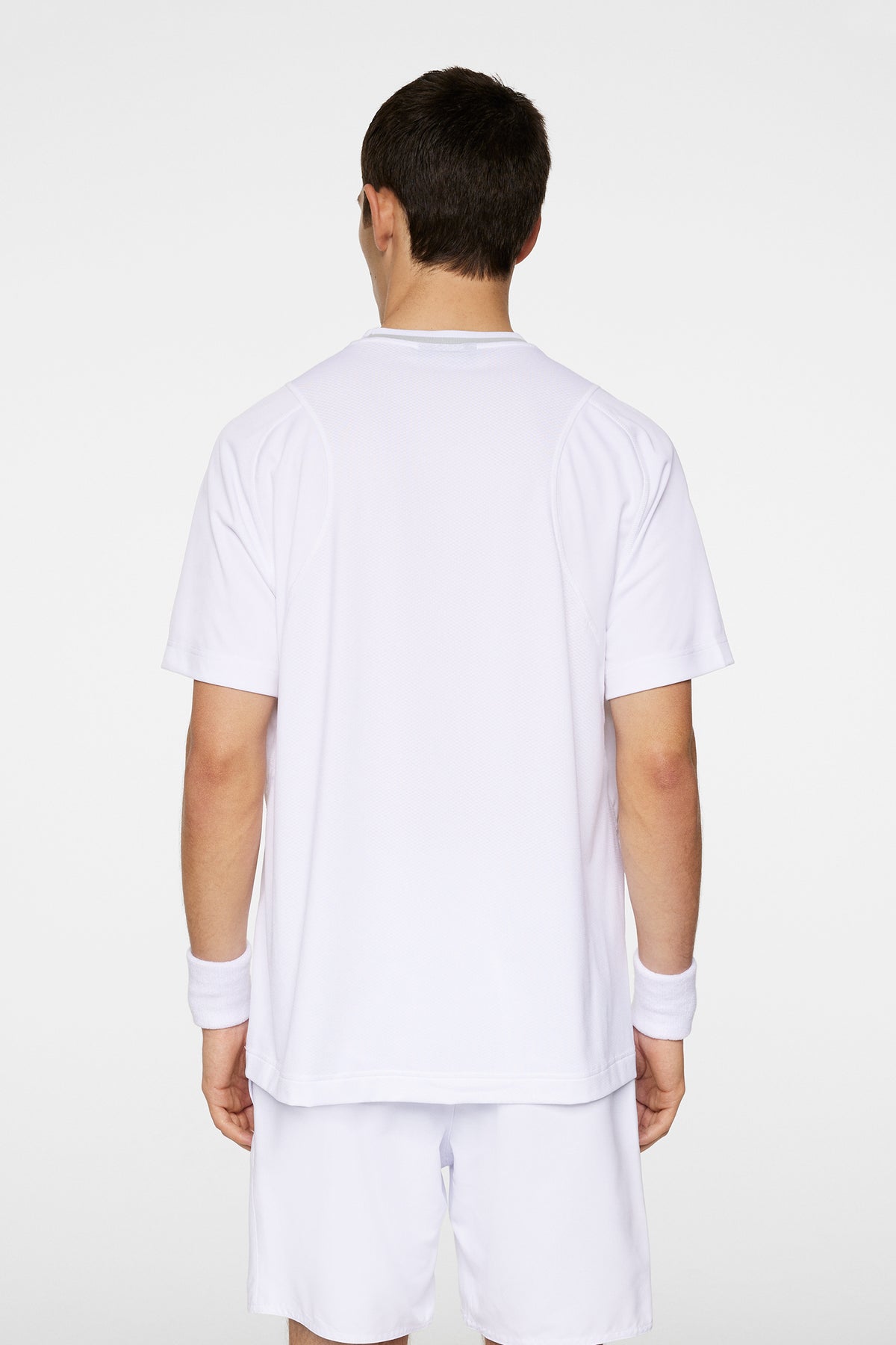 Colten Tech T-shirt in White by J.Lindeberg