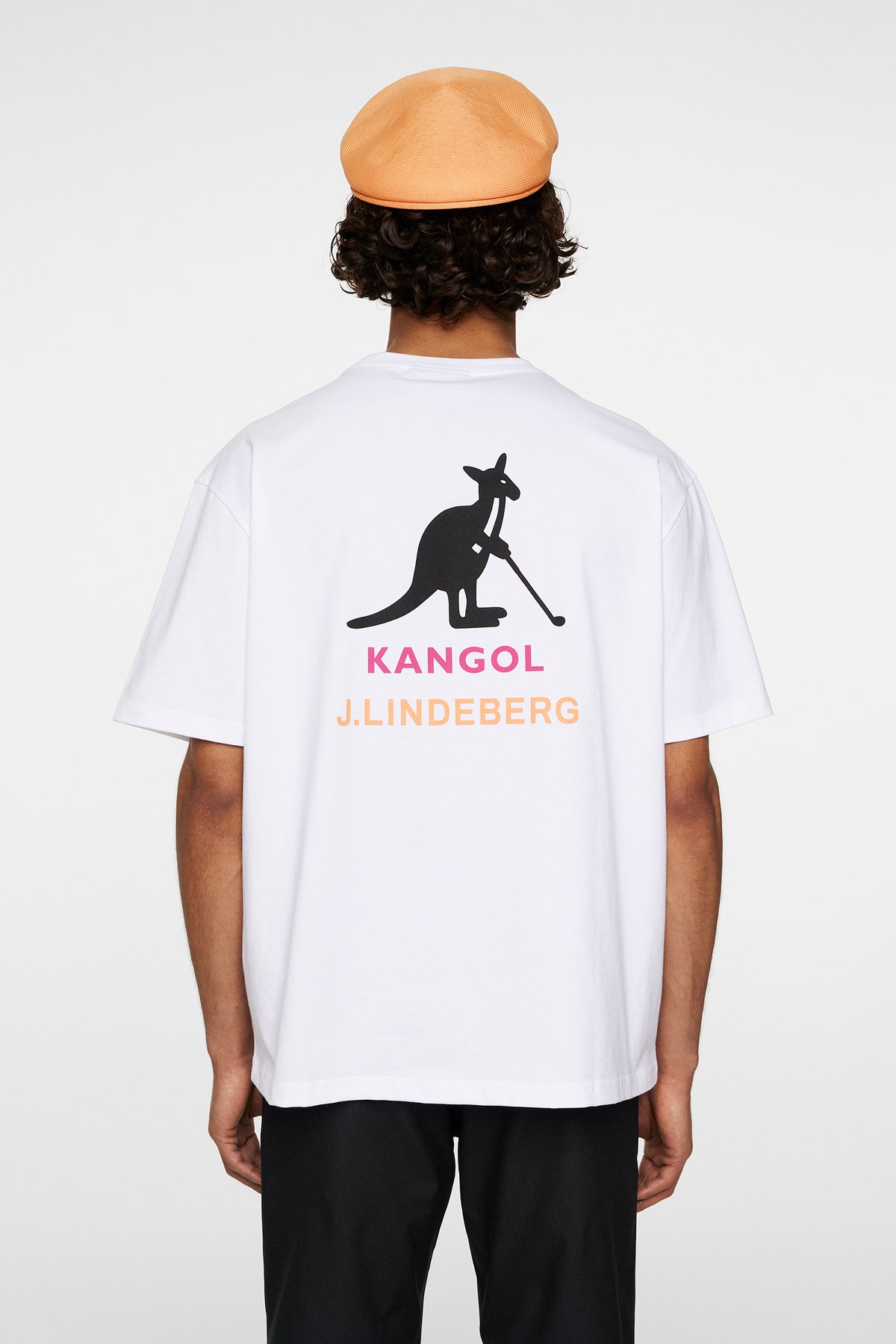 Davie T-shirt in White by J.Lindeberg