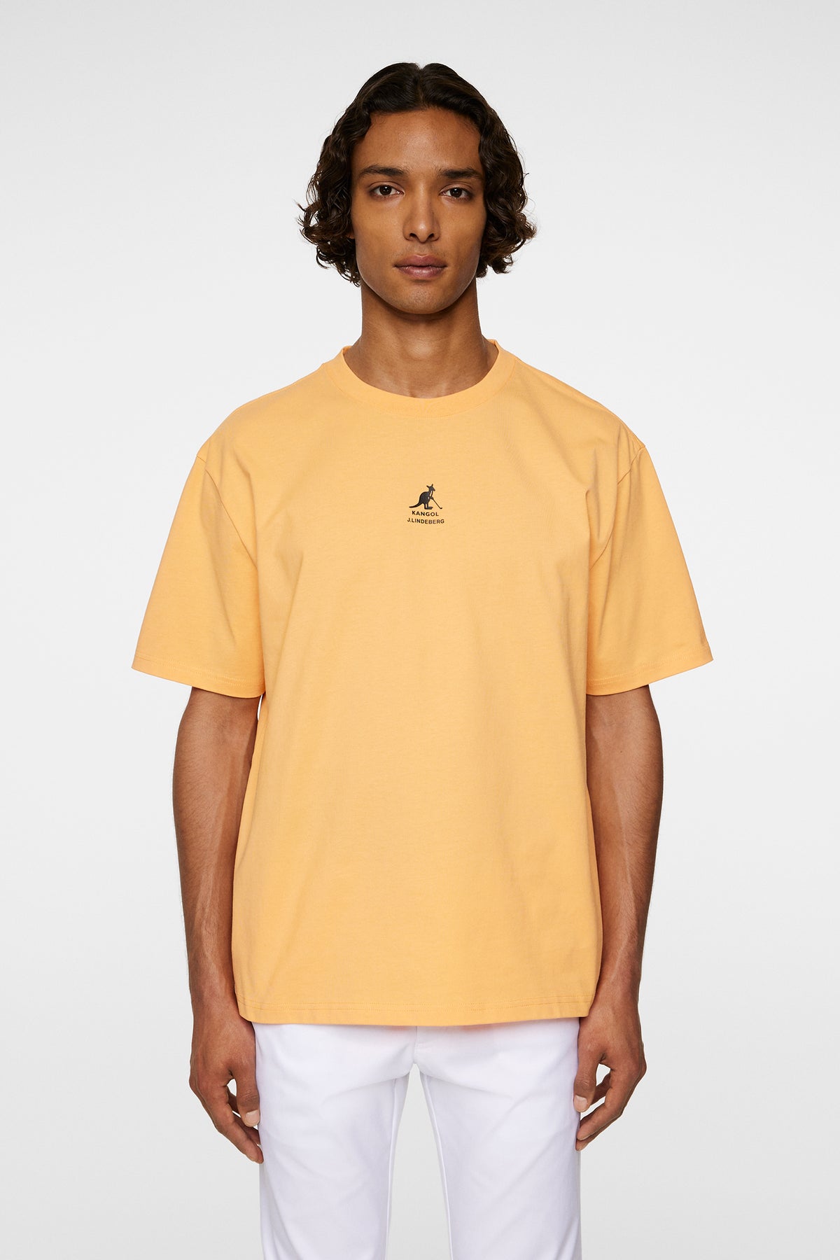 Davie T-shirt in Mock Orange by J.Lindeberg