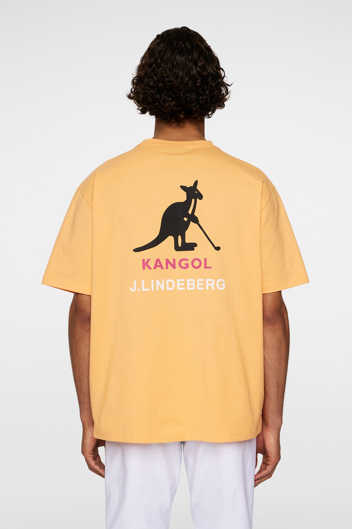 Davie T-shirt in Mock Orange by J.Lindeberg