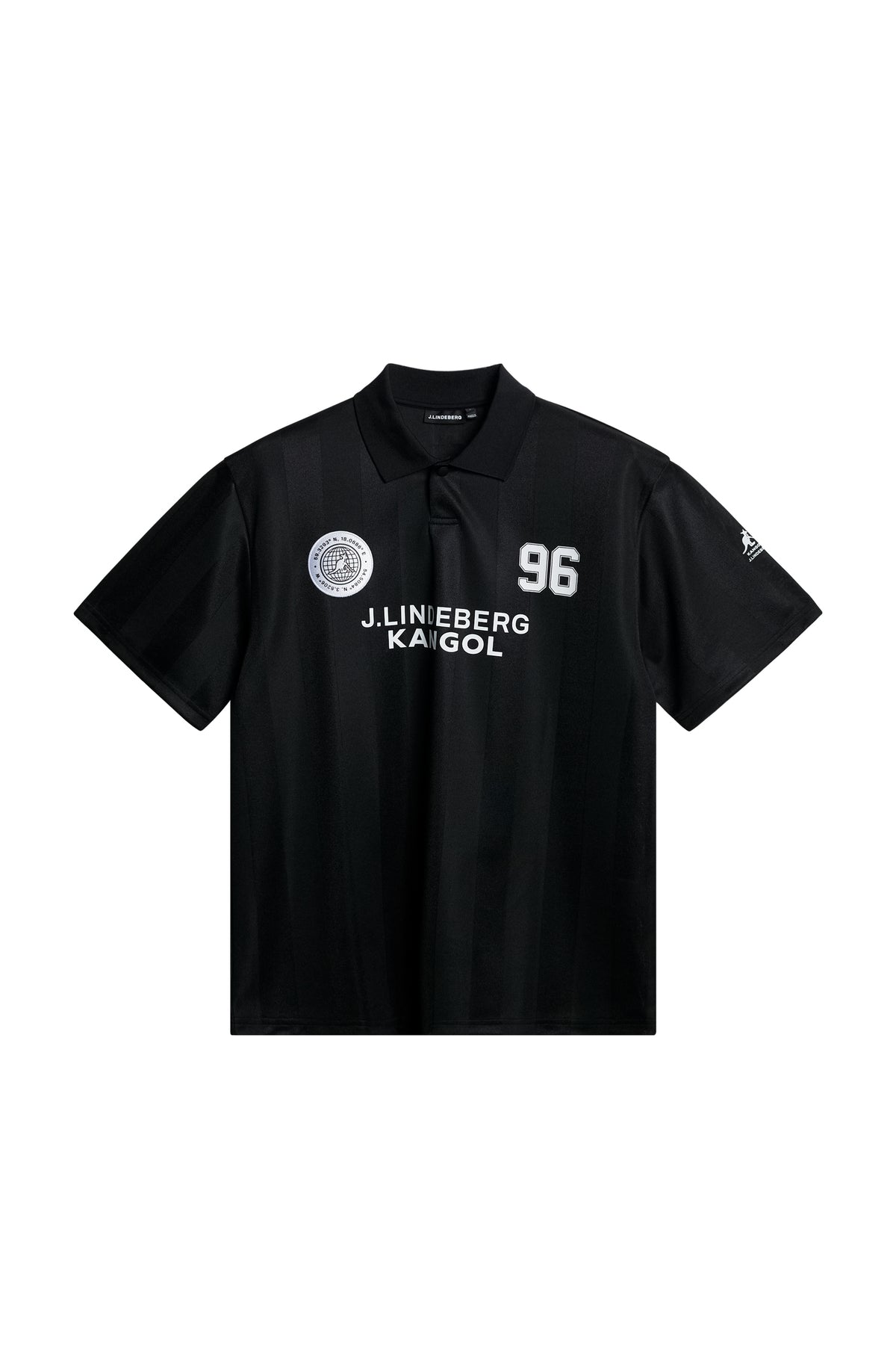 Paul Football Jersey in Black by J.Lindeberg