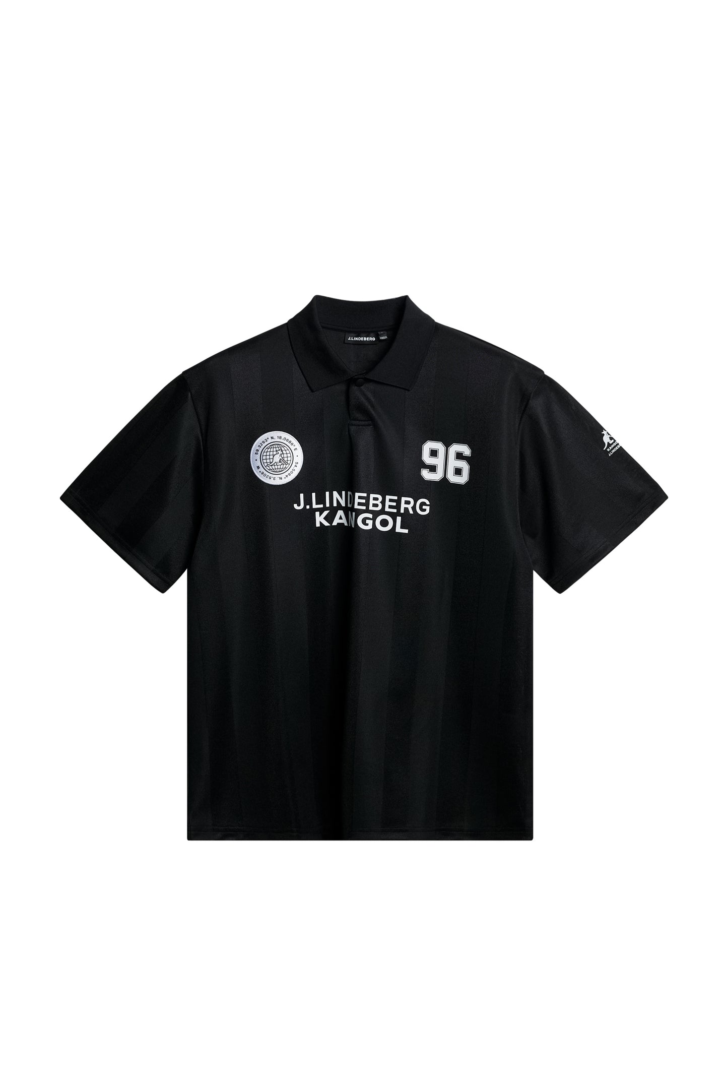 Paul Football Jersey in Black by J.Lindeberg