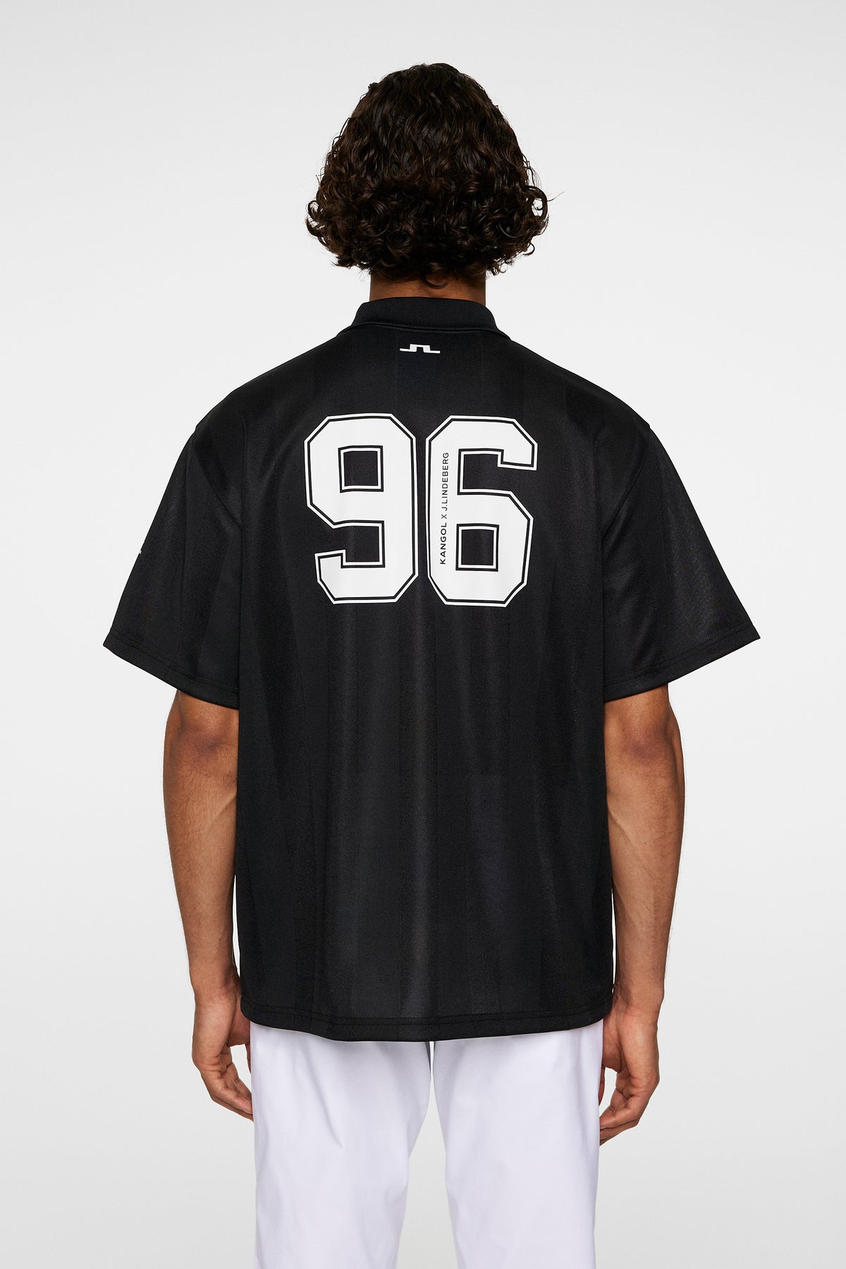 Paul Football Jersey in Black by J.Lindeberg