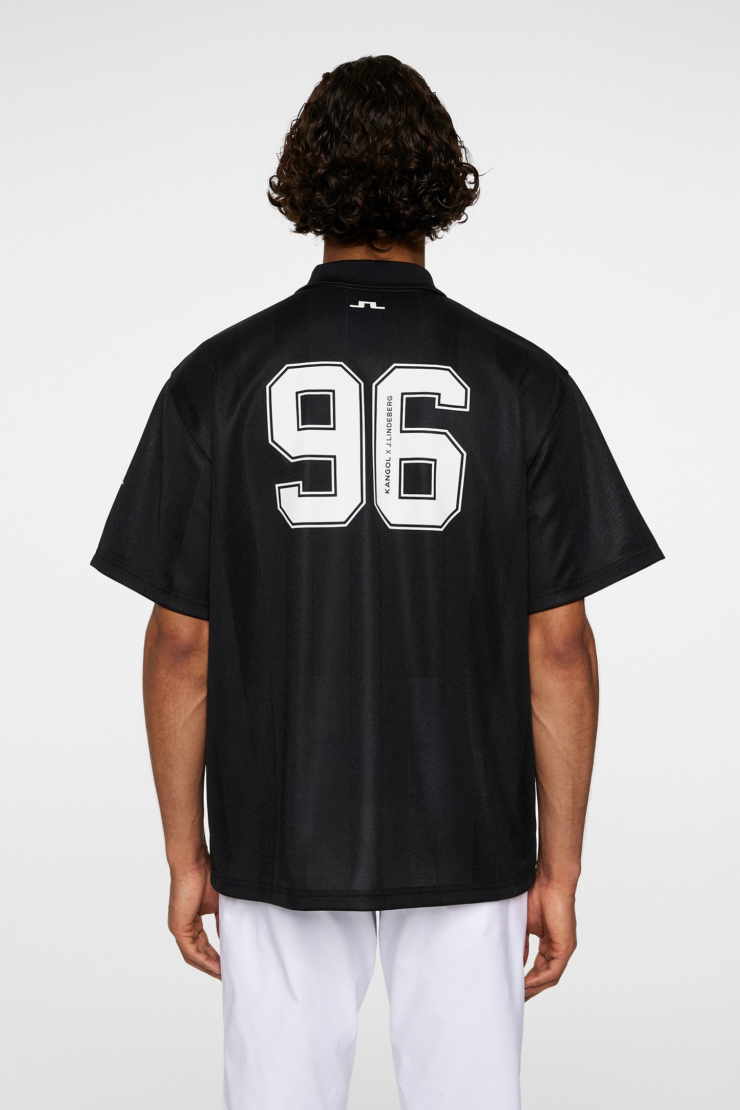 Paul Football Jersey in Black by J.Lindeberg