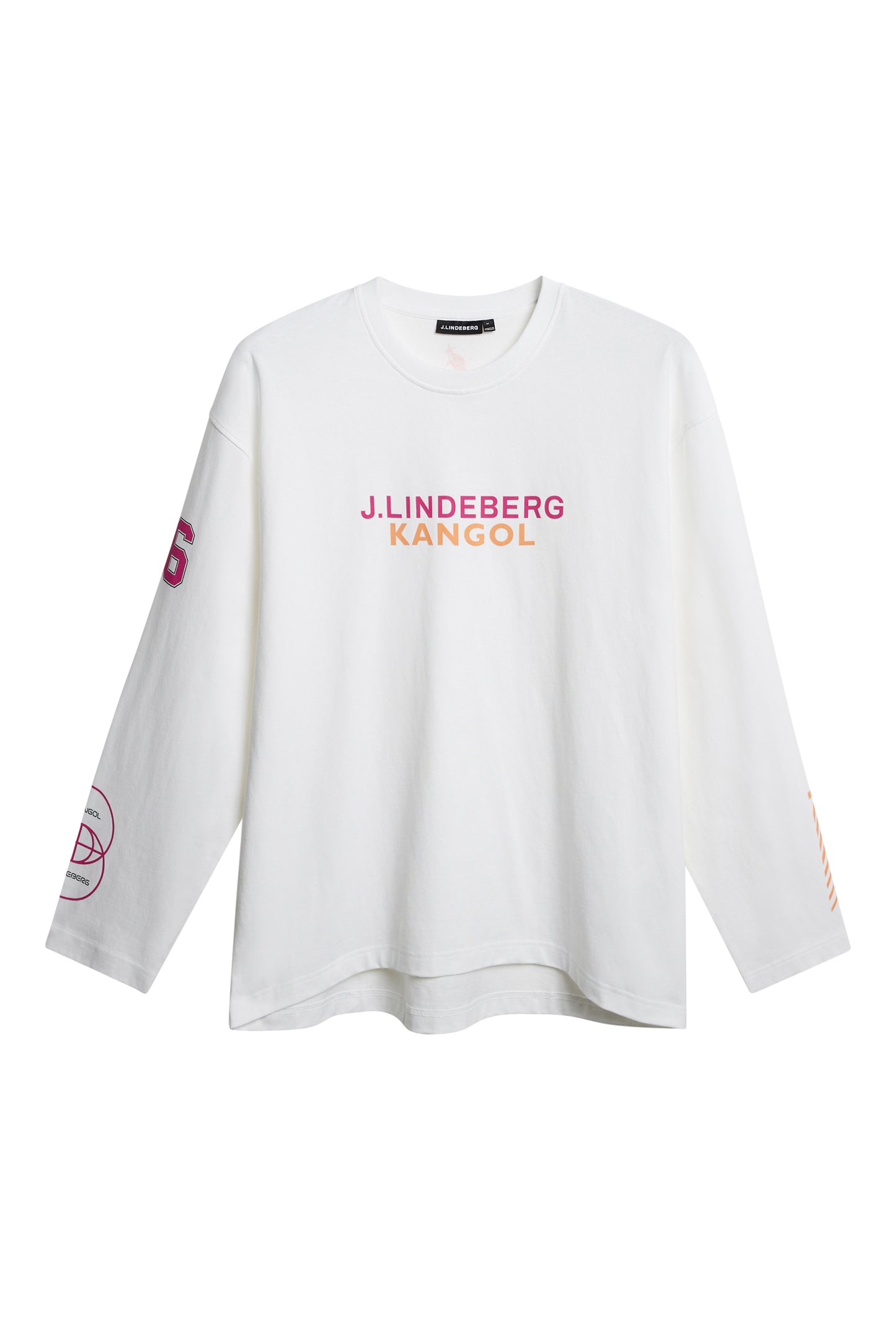Davie LS T-shirt in White by J.Lindeberg