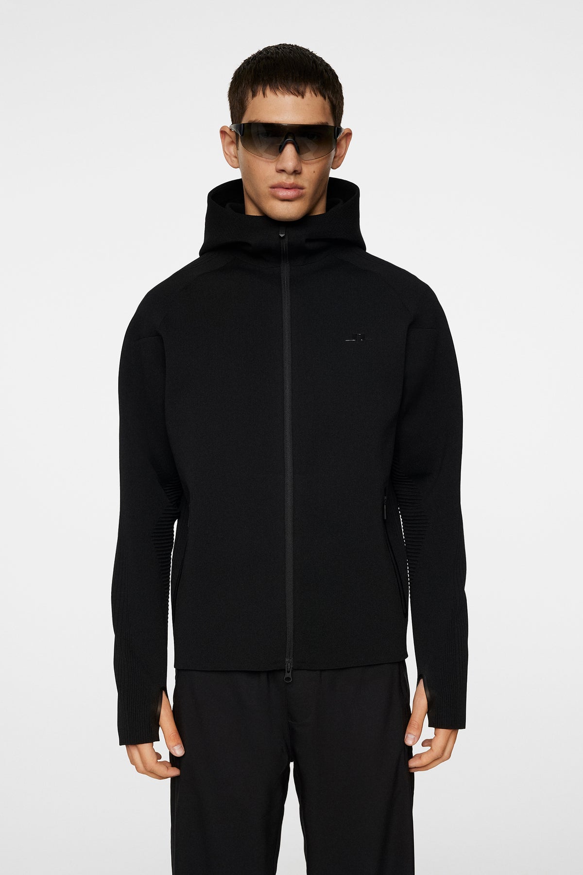 Thomas Tech Knit in Black by J.Lindeberg