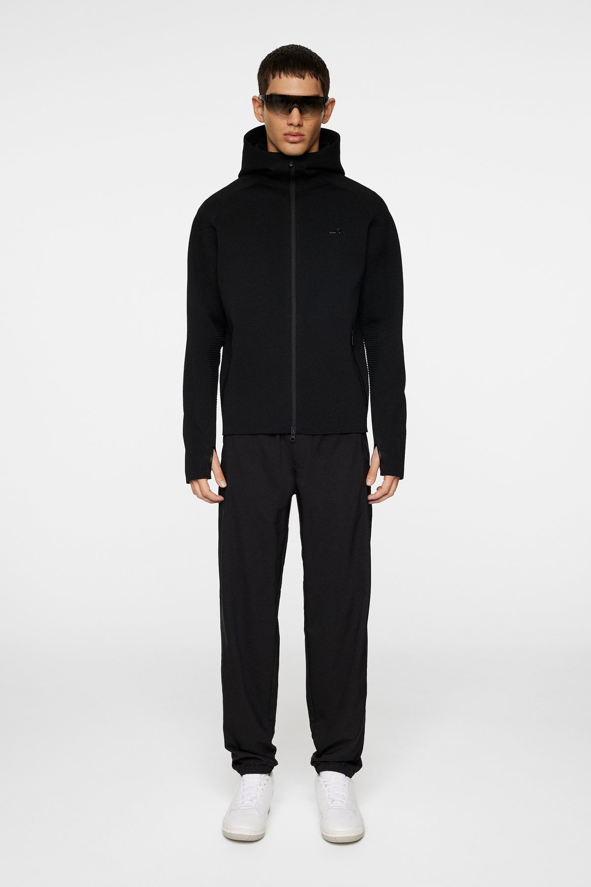 Thomas Tech Knit in Black by J.Lindeberg