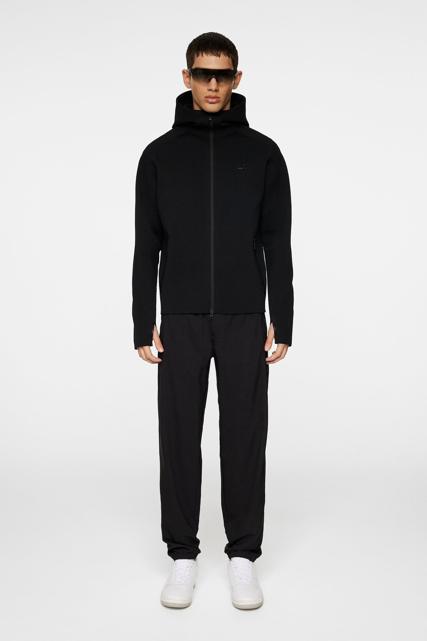 Thomas Tech Knit in Black by J.Lindeberg