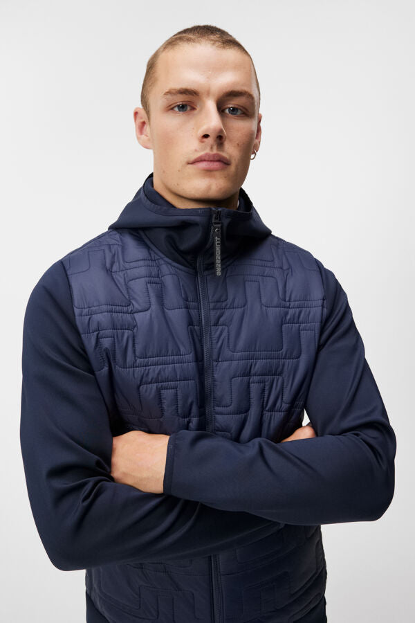 Men's Quilt Hybrid Hood Jacket