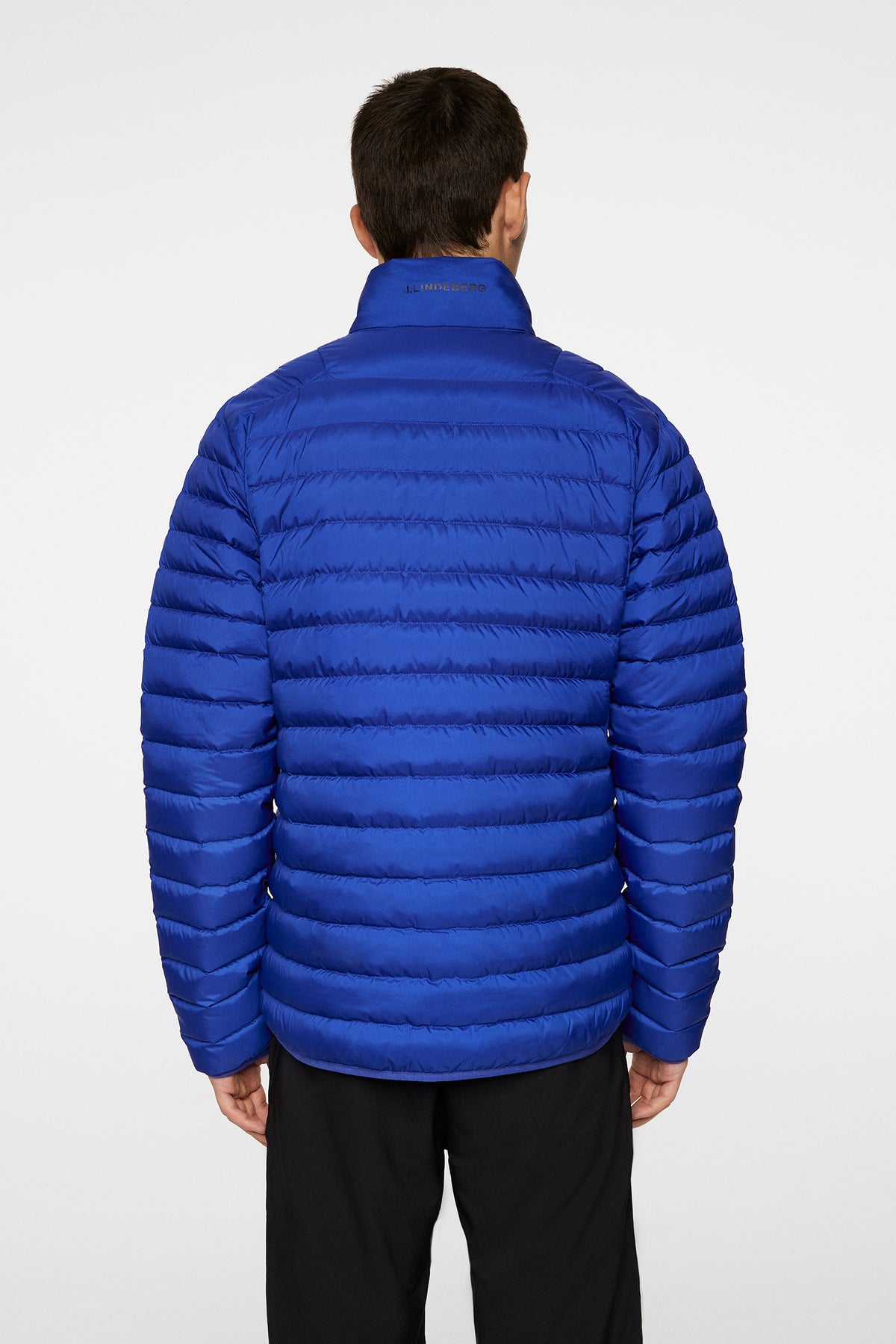 Oden Light Down Jacket in Clematis Blue by J.Lindeberg