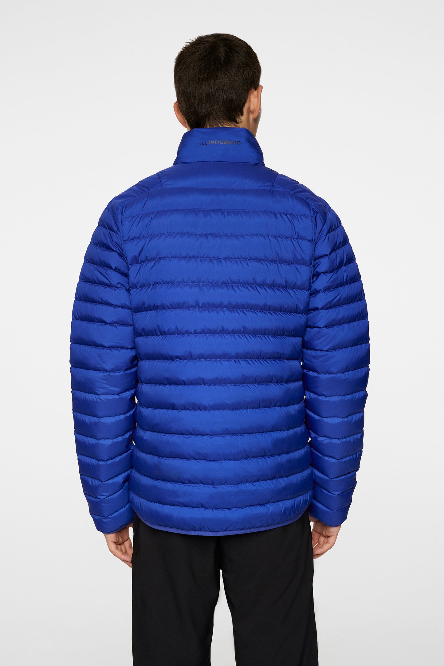 Oden Light Down Jacket in Clematis Blue by J.Lindeberg