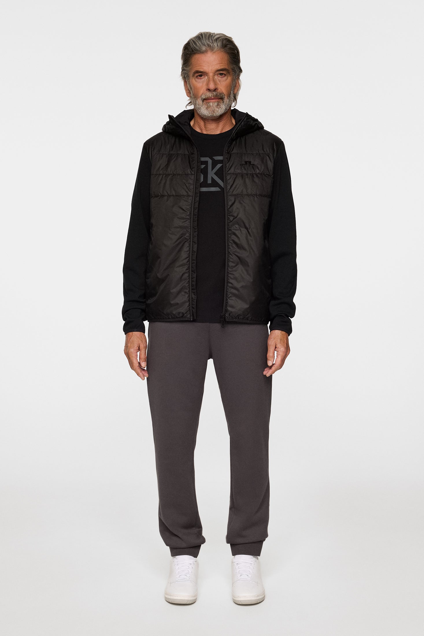 Gregory Hybrid Hood / Black – J.LINDEBERG