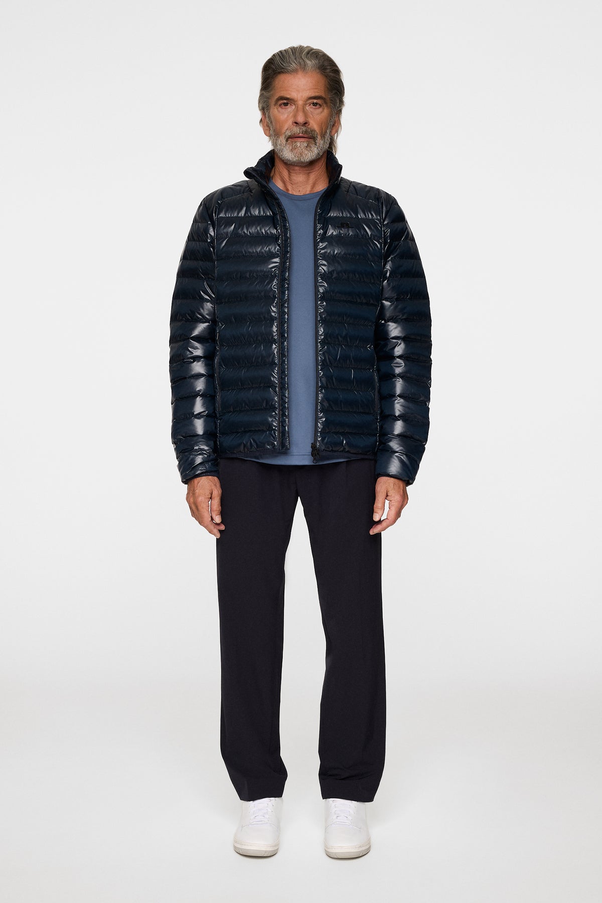 Oden Light Down Jacket in JL Navy by J.Lindeberg