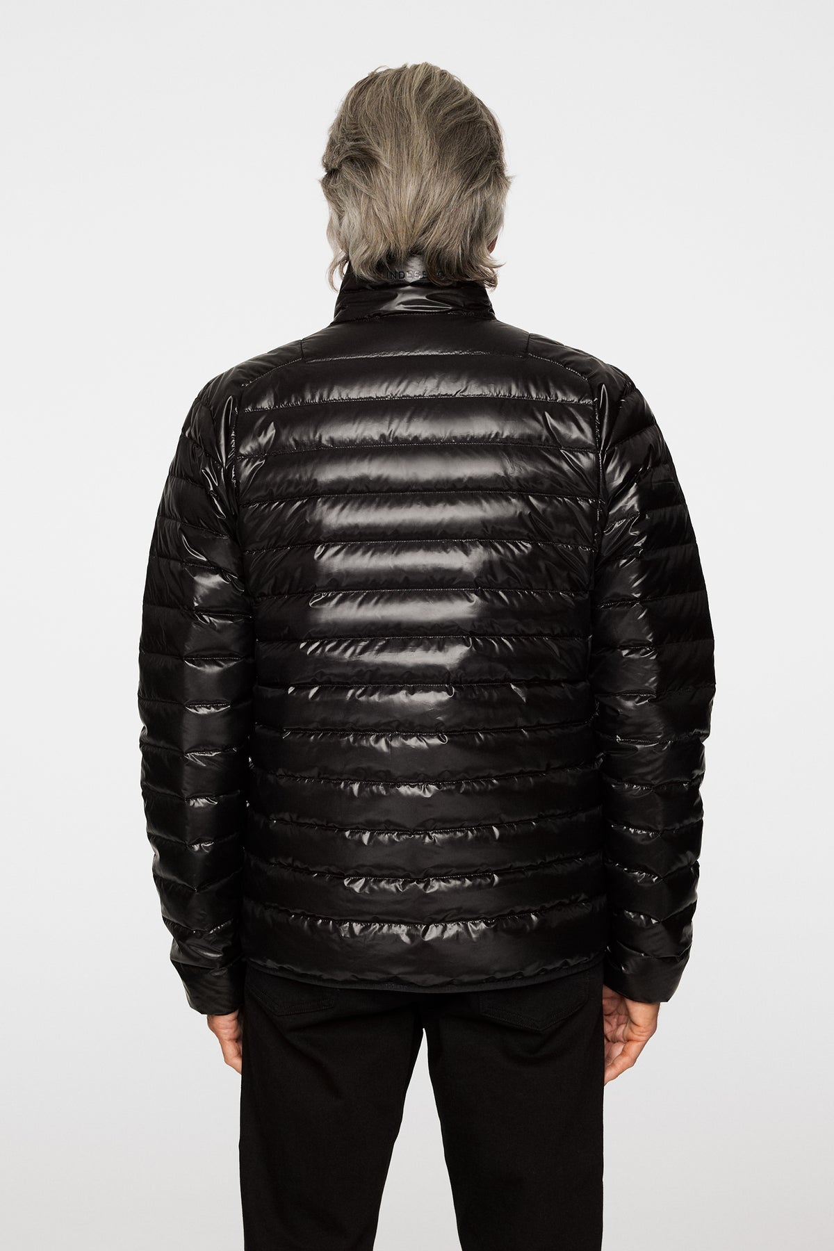 Oden Light Down Jacket in Black by J.Lindeberg