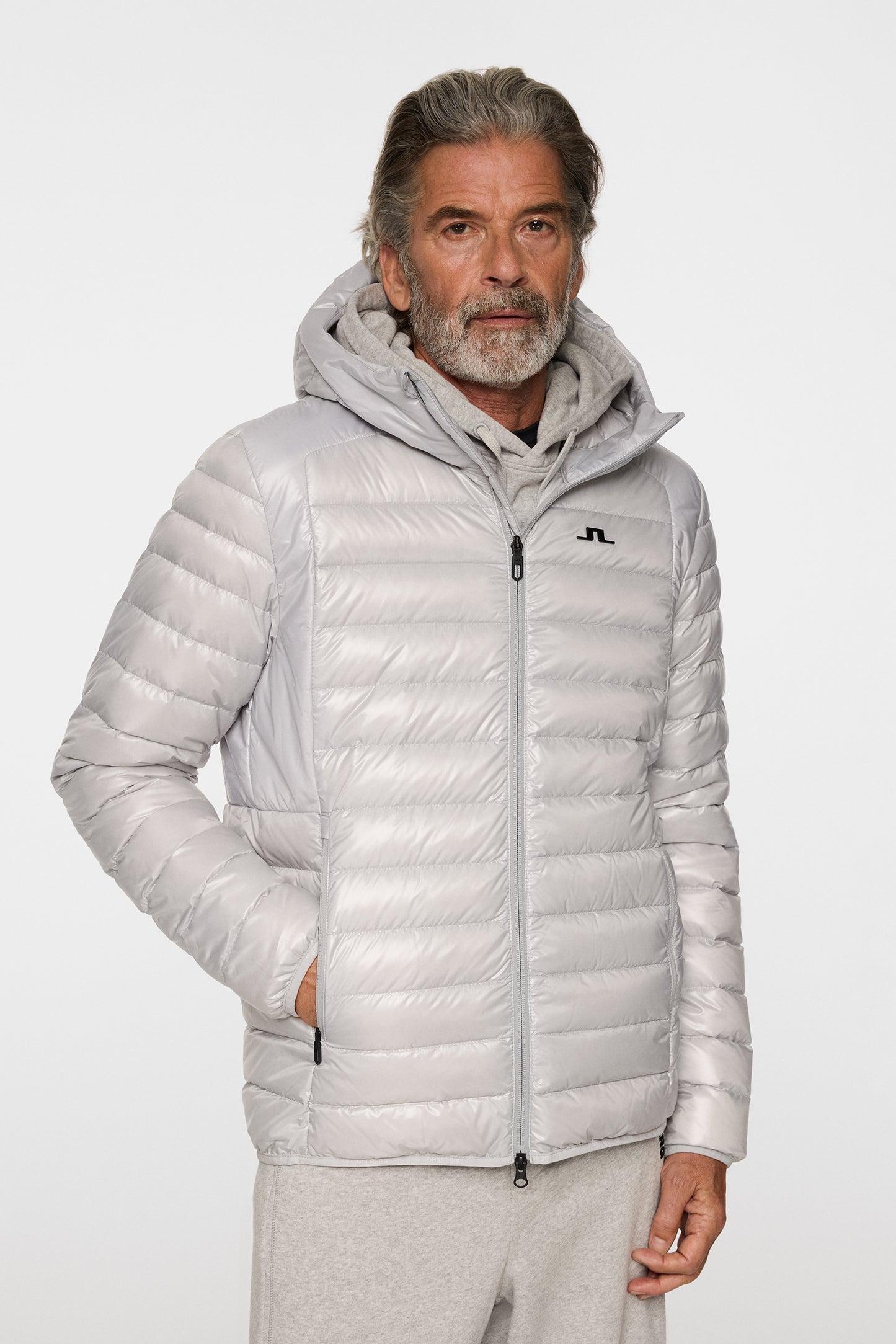 Oden Light Down Hood in High Rise by J.Lindeberg