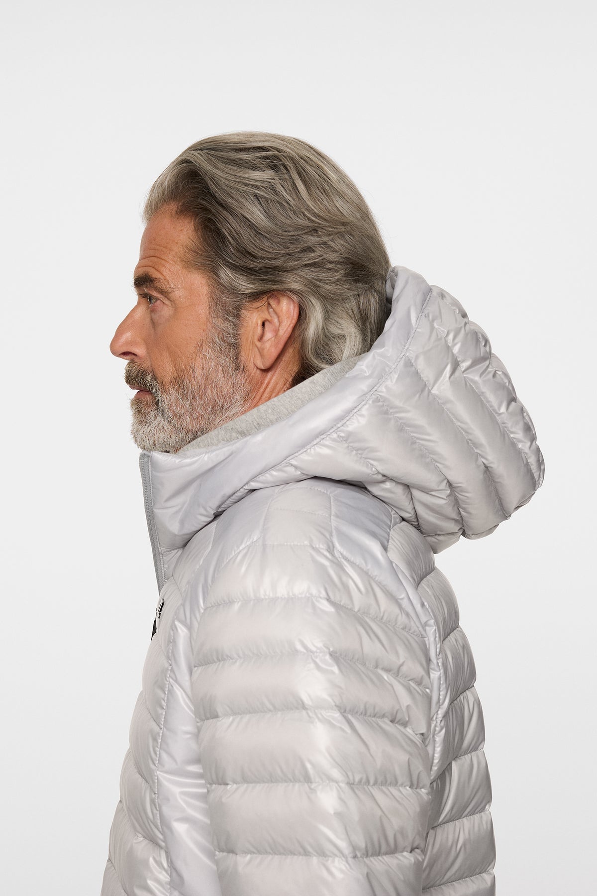 Oden Light Down Hood in High Rise by J.Lindeberg