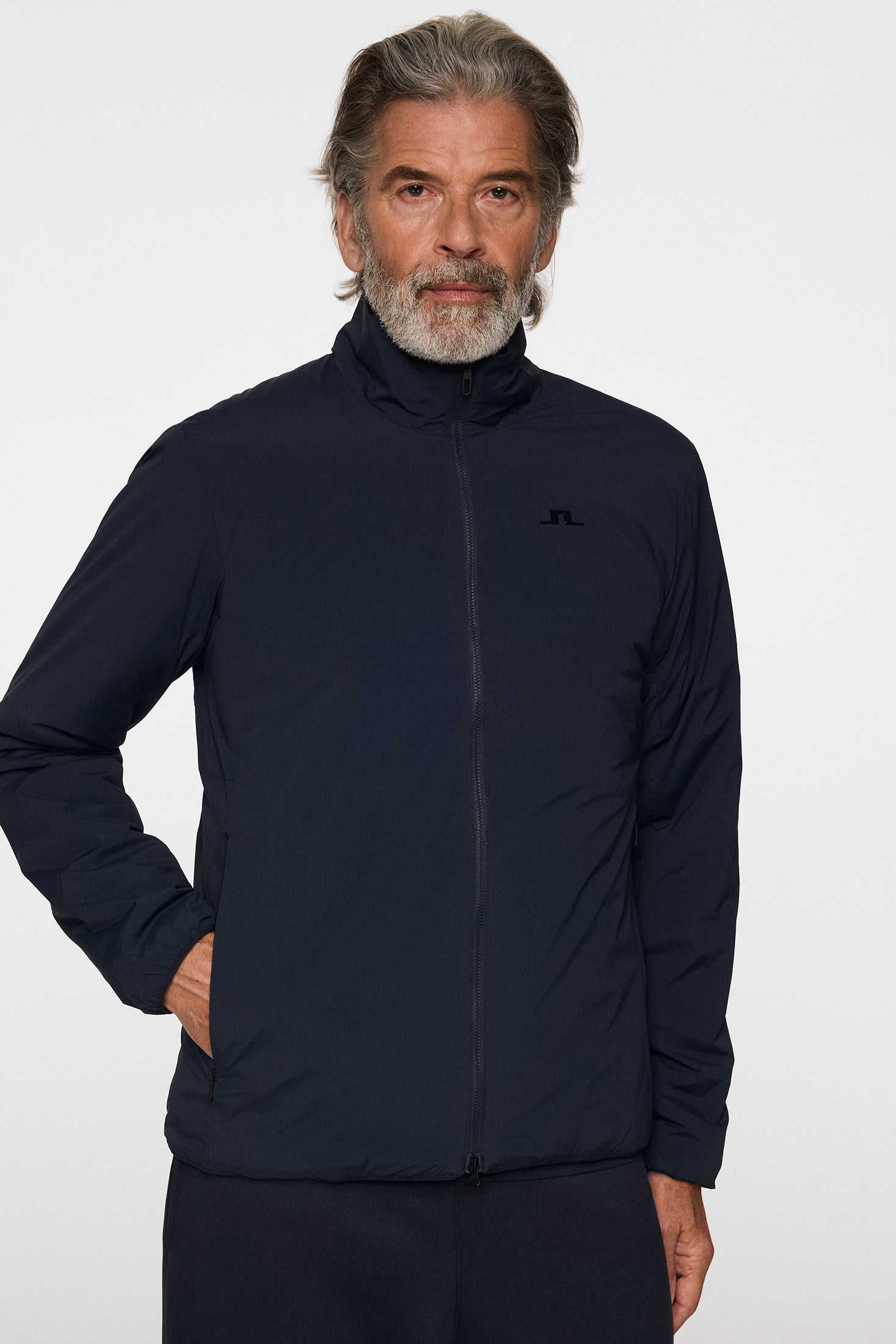 J.LINDEBERG メンズジャケット 長袖(ネイビー) Clinton Jacket / JL Navy – J.LINDEBERG