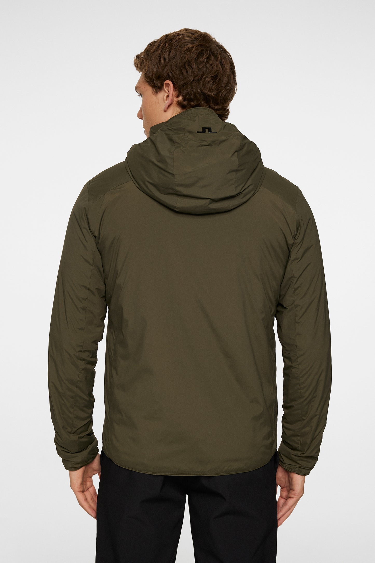 Clinton Hood in Forest Green by J.Lindeberg