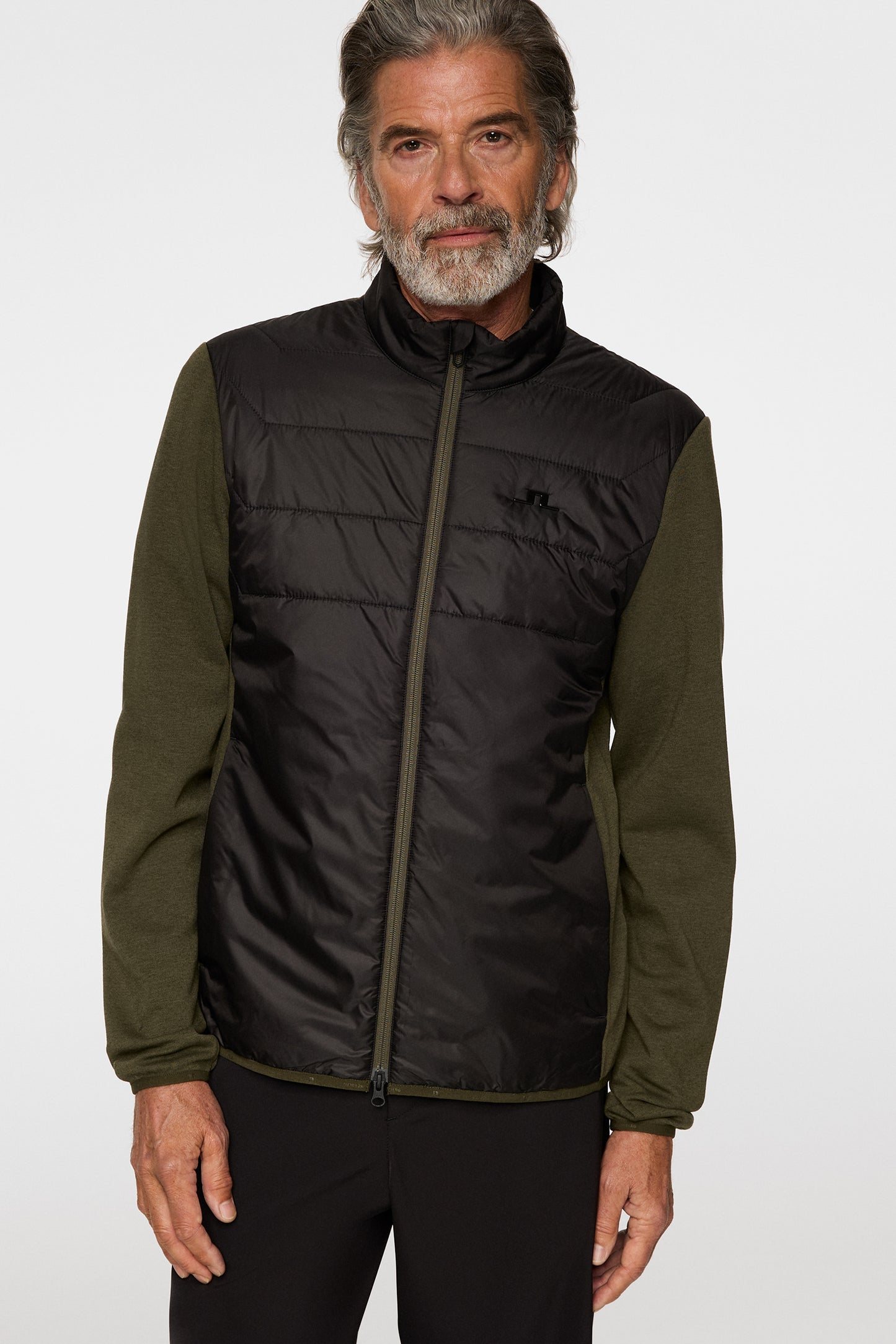 Gregory Hybrid Jacket in Forest Green by J.Lindeberg