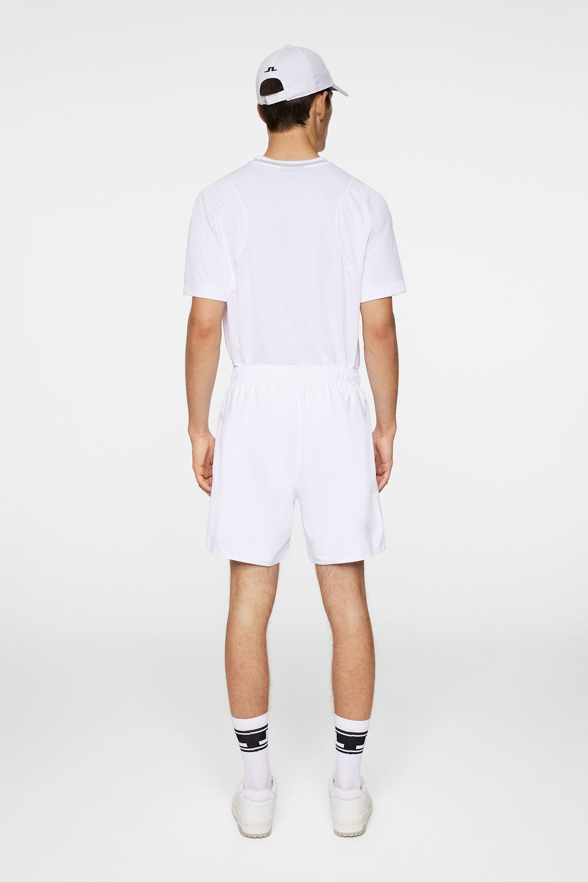 Preston Shorts in White by J.Lindeberg
