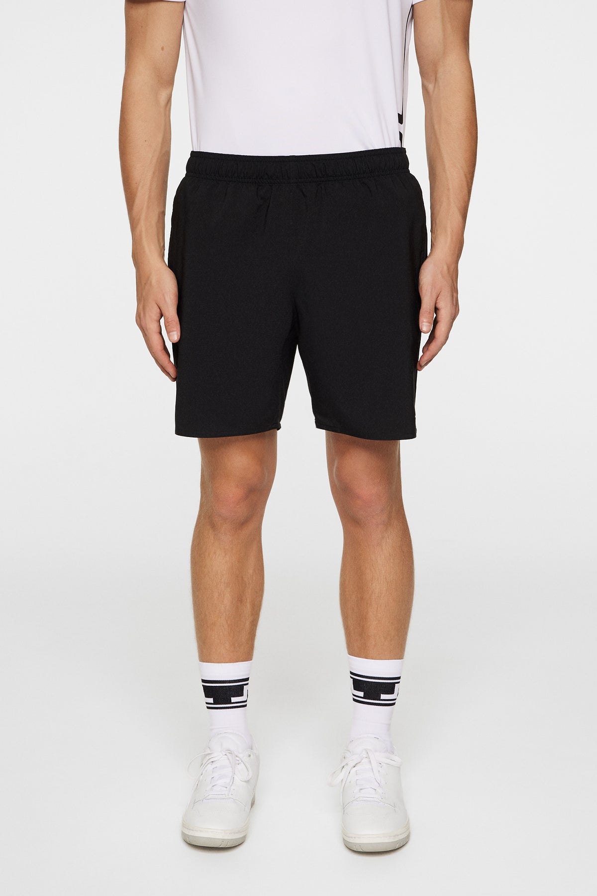 Preston Shorts in Black by J.Lindeberg
