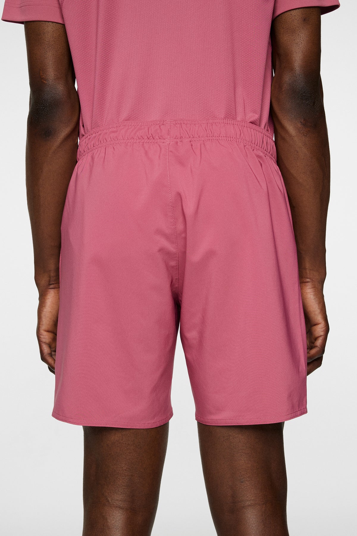 Preston Shorts in Rose Wine by J.Lindeberg
