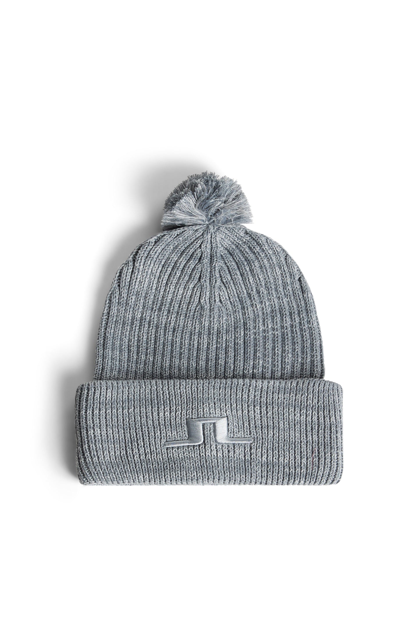 Grace Beanie in Light Grey Melange by J.Lindeberg