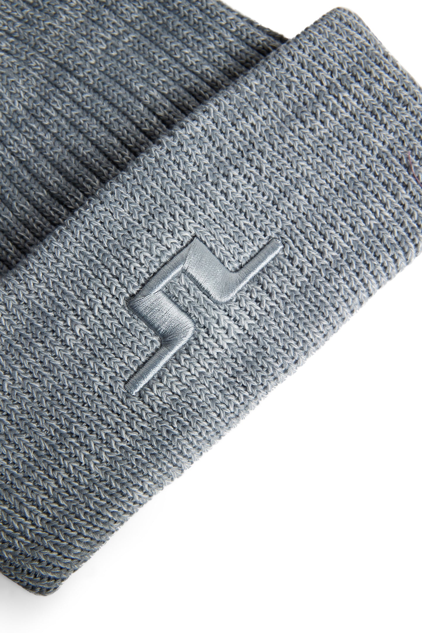 Grace Beanie in Light Grey Melange by J.Lindeberg