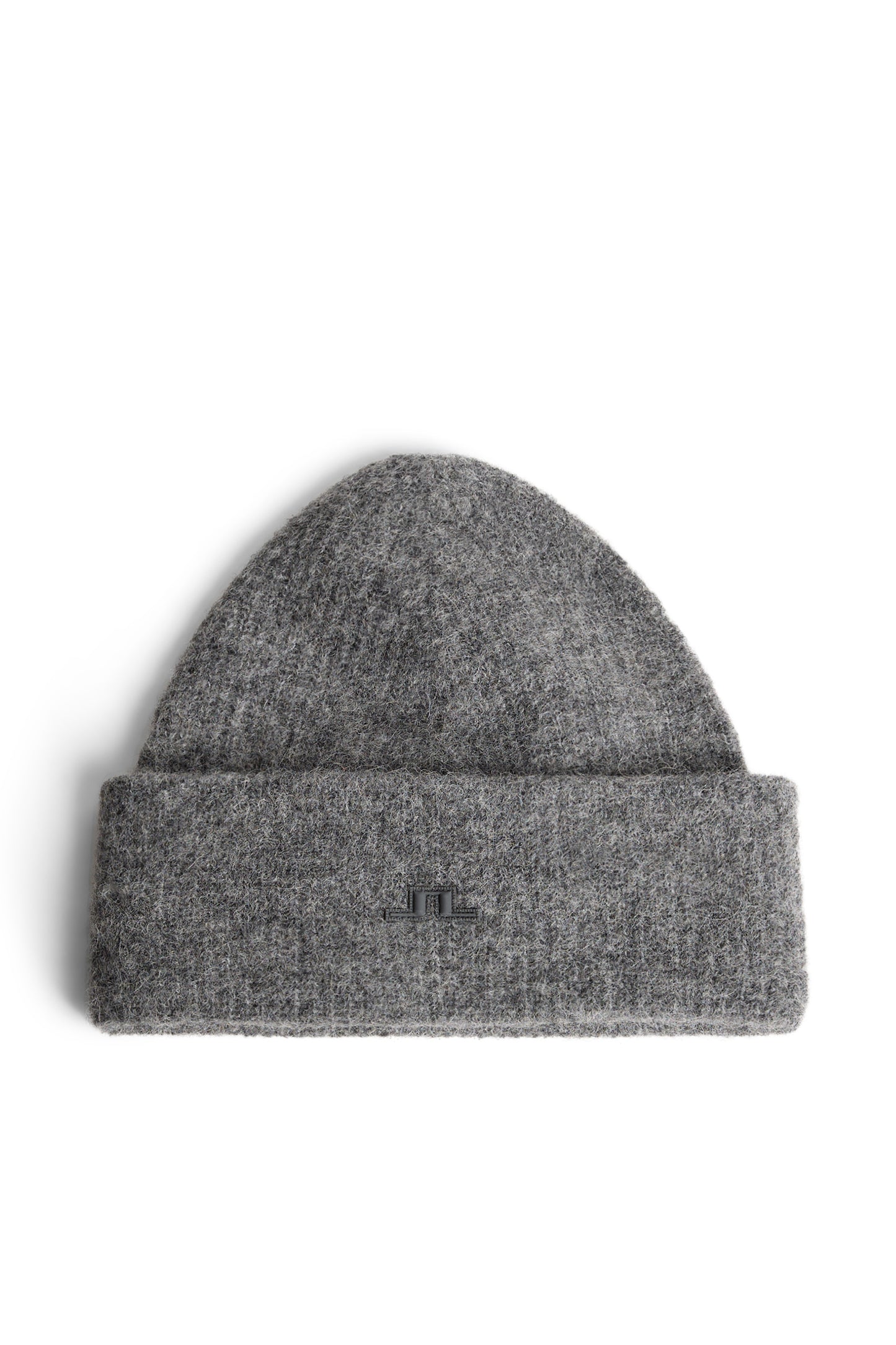 Elsa Beanie in Dark Grey Melange by J.Lindeberg