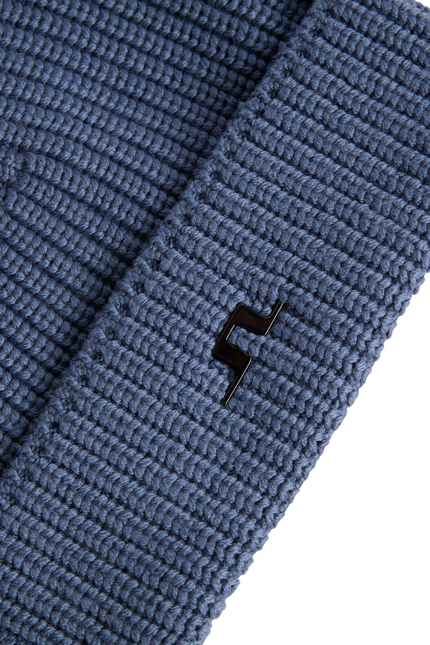 Joan Merino Beanie in Vintage Indigo by J.Lindeberg