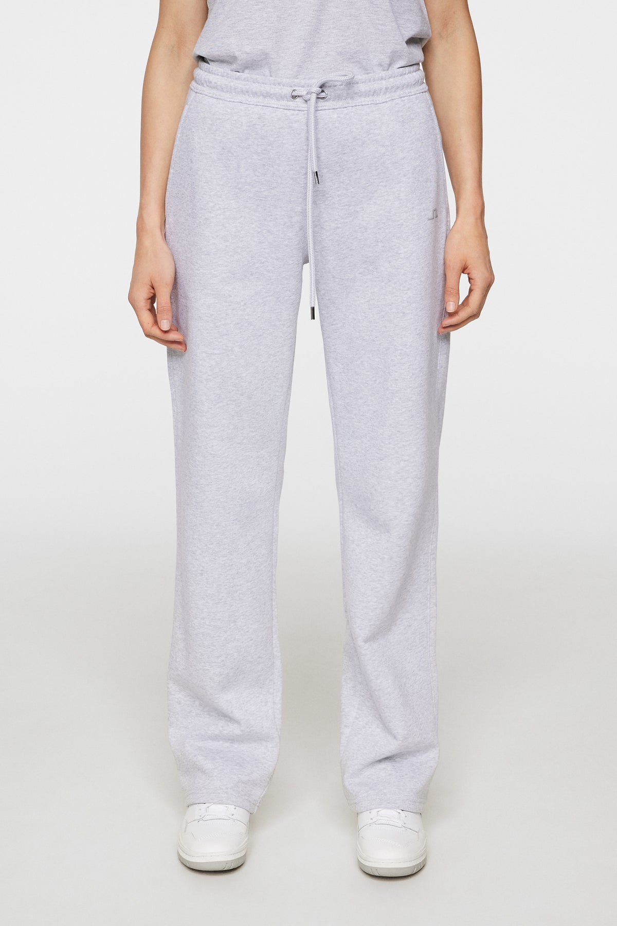 W Alpha Pant in Light Grey Melange by J.Lindeberg