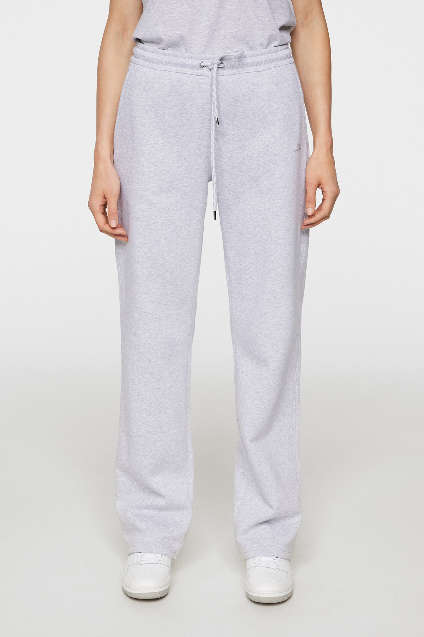 W Alpha Pant in Light Grey Melange by J.Lindeberg
