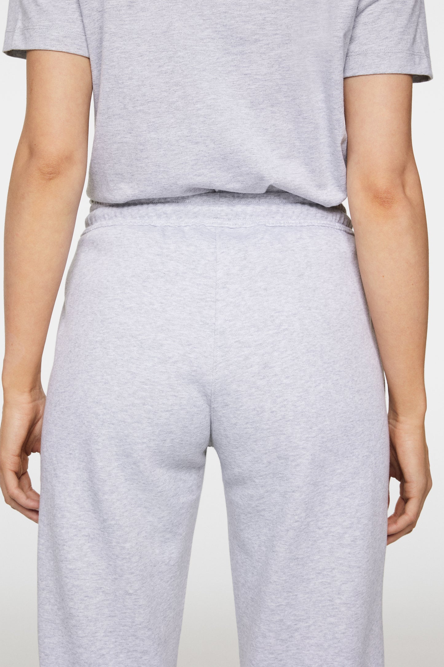 W Alpha Pant in Light Grey Melange by J.Lindeberg