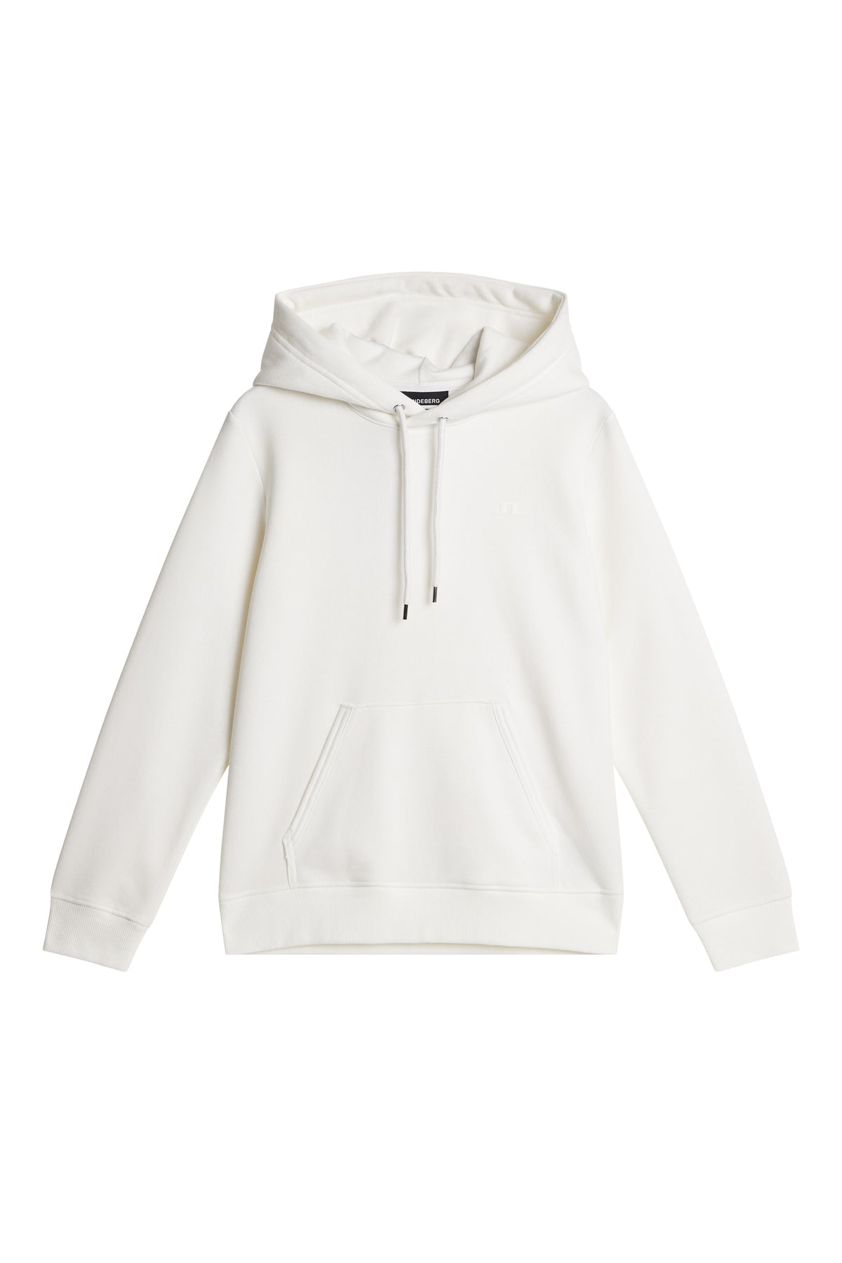 W Alpha Hood in White by J.Lindeberg