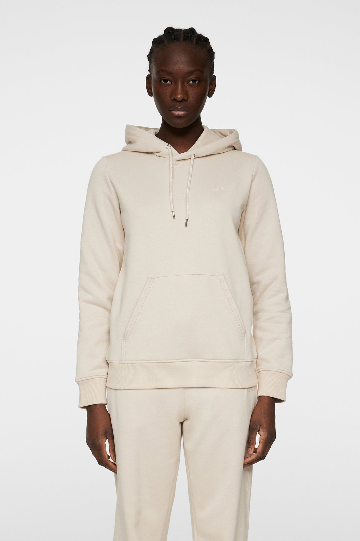 W Alpha Hood in Moonbeam by J.Lindeberg