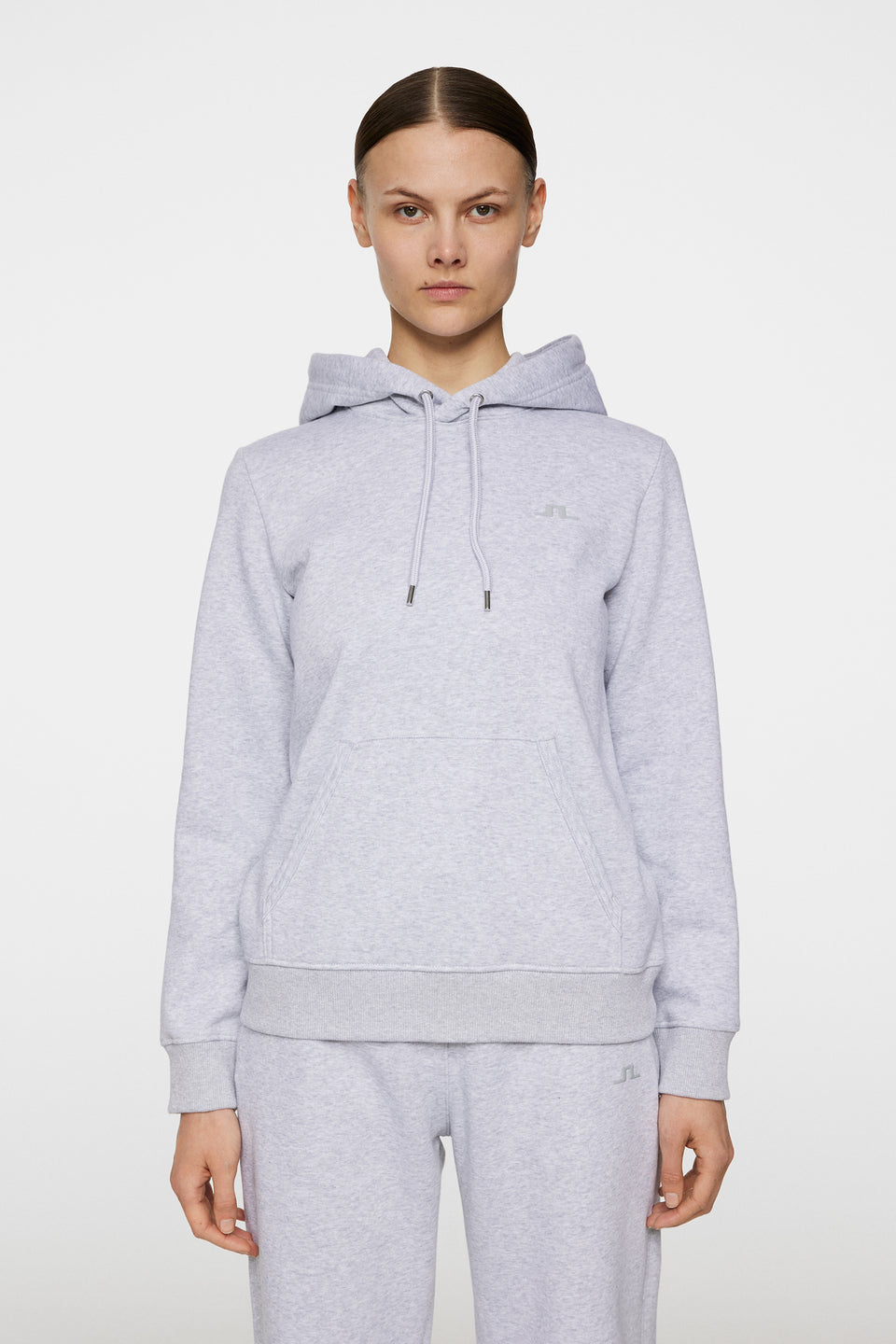 W Alpha Hood / Light Grey Melange