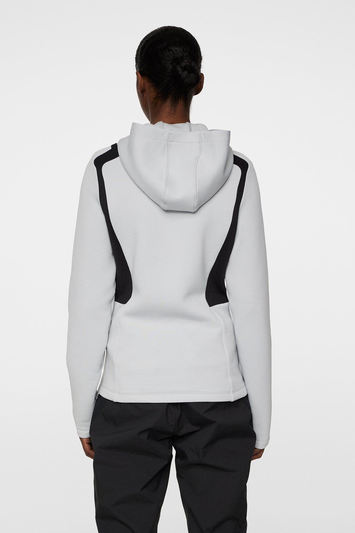Ella Zip Hood in High Rise by J.Lindeberg