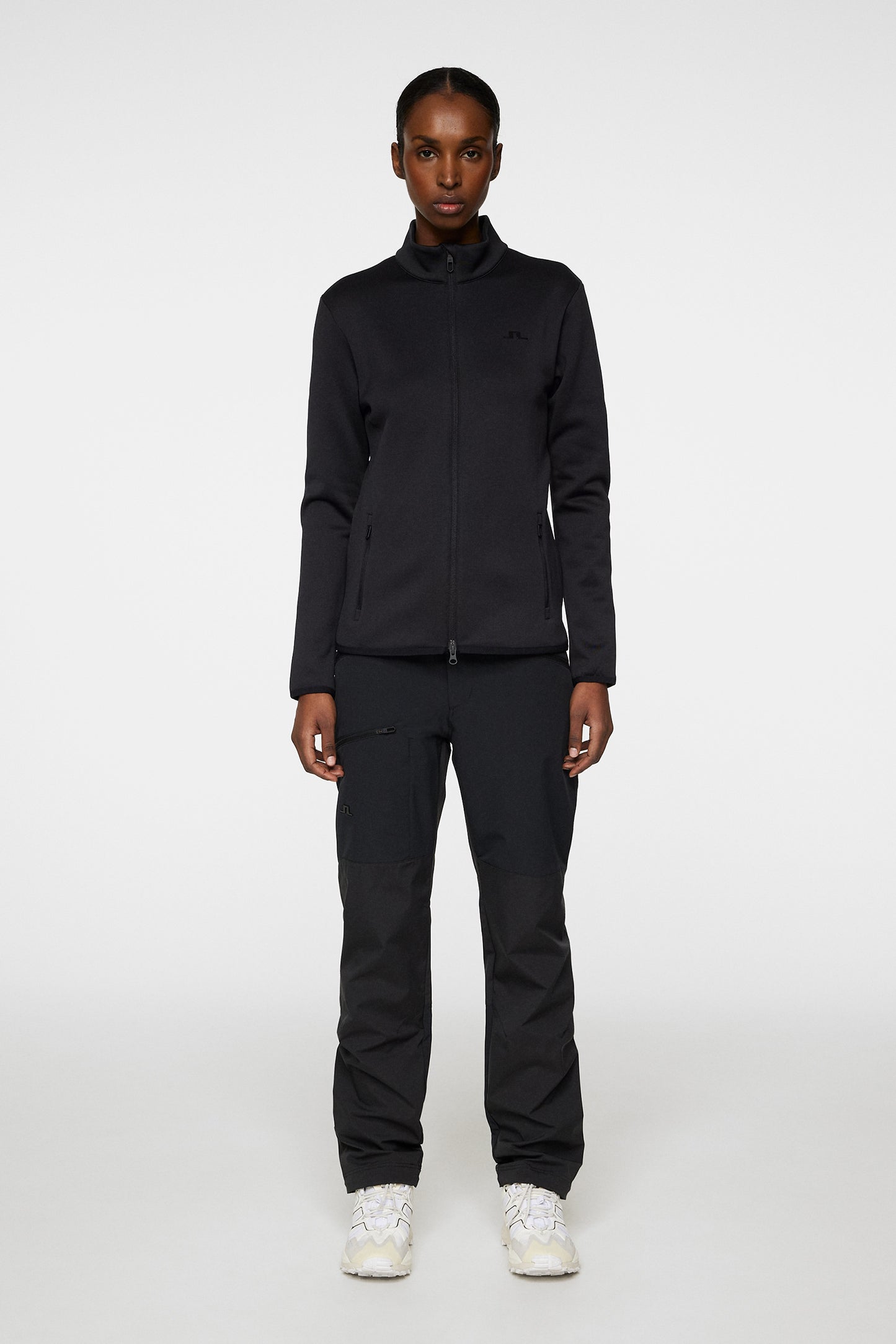 Milly Polartec Mid Layer in Black by J.Lindeberg