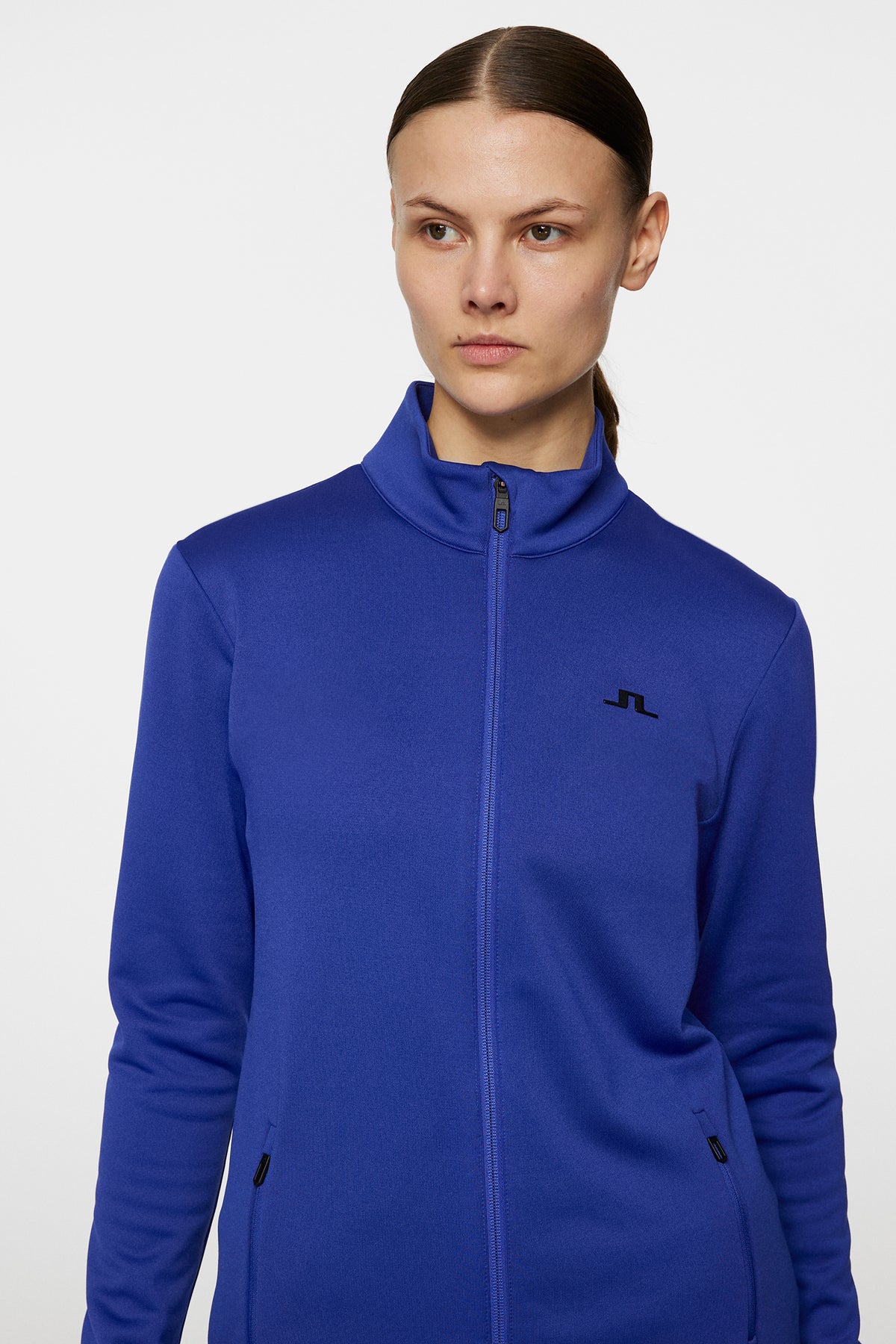 Milly Polartec Mid Layer in Clematis Blue by J.Lindeberg