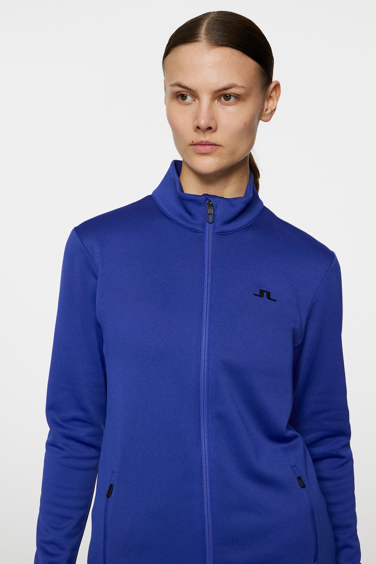 Milly Polartec Mid Layer in Clematis Blue by J.Lindeberg