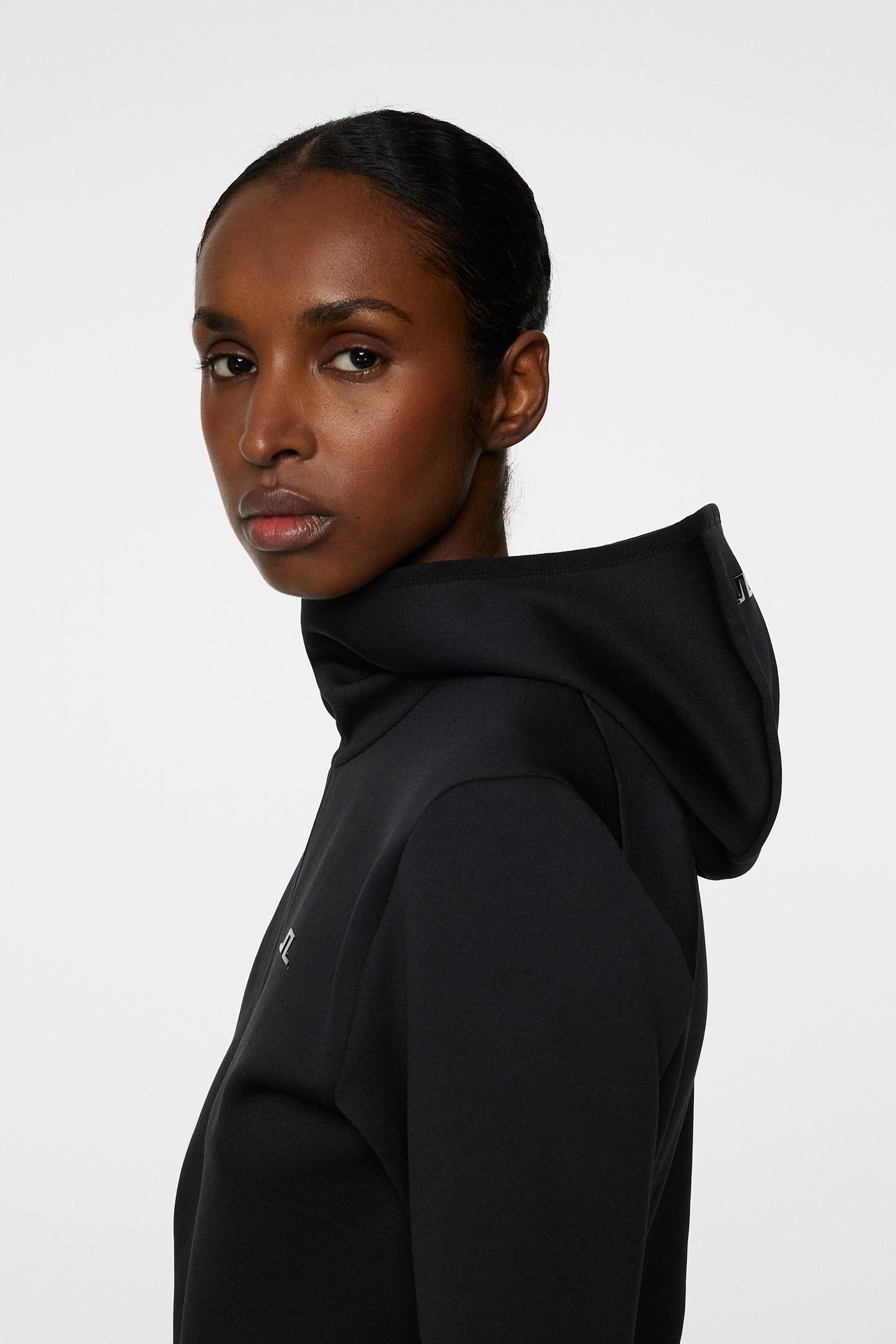 Milly Polartec Hood in Black by J.Lindeberg