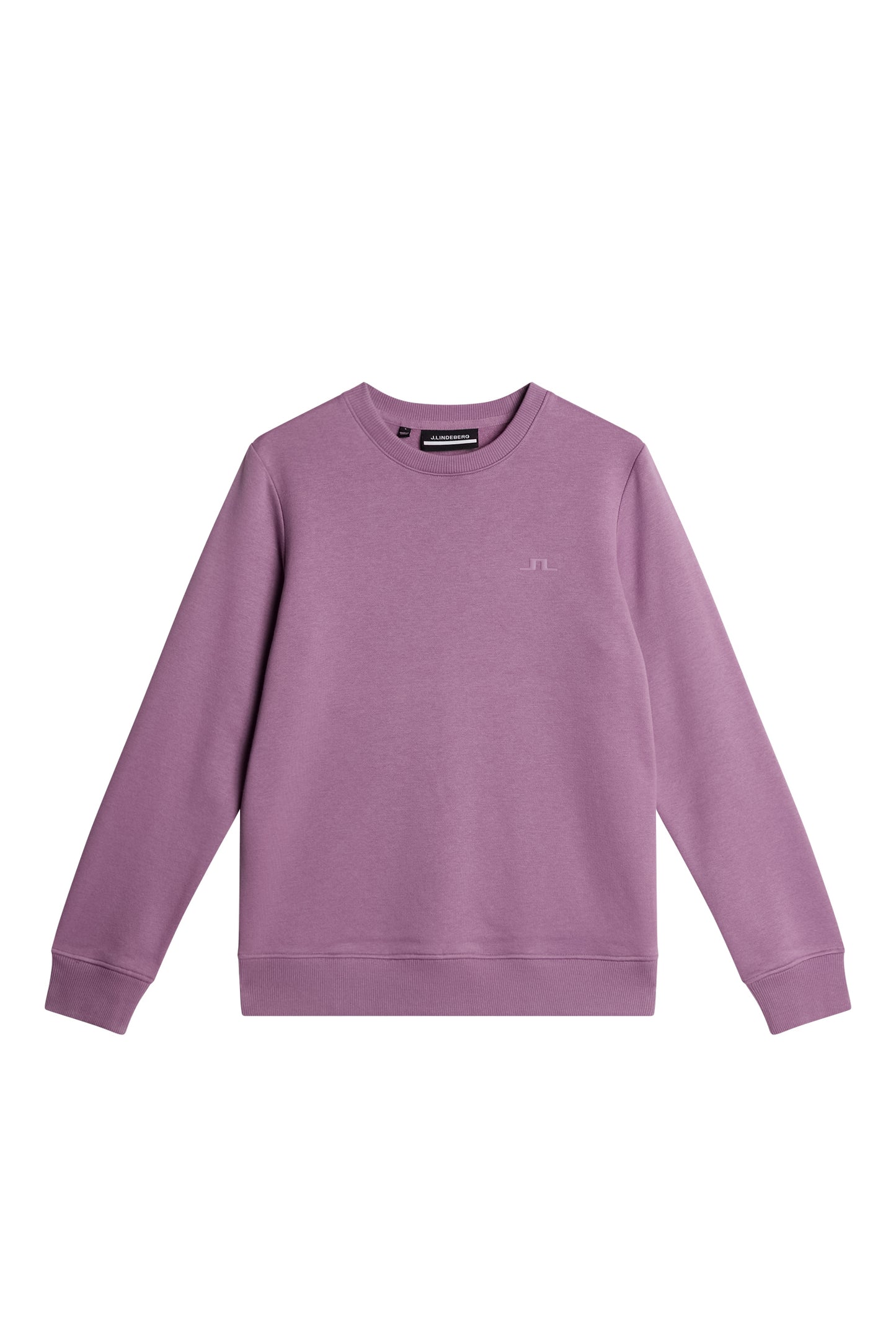 W Alpha Crew Neck in Very Grape by J.Lindeberg