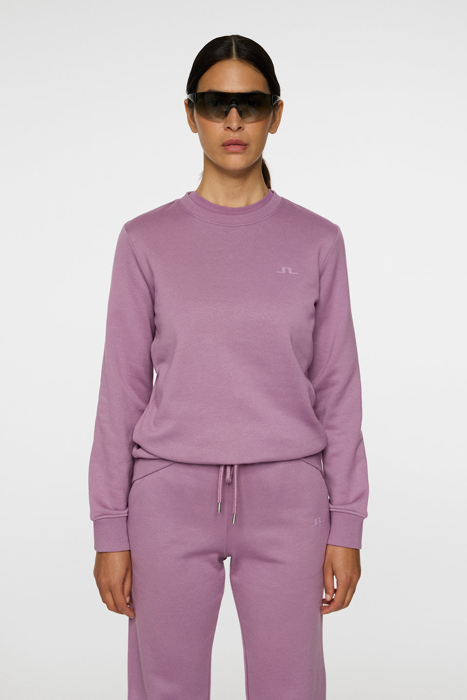 W Alpha Crew Neck / Very Grape