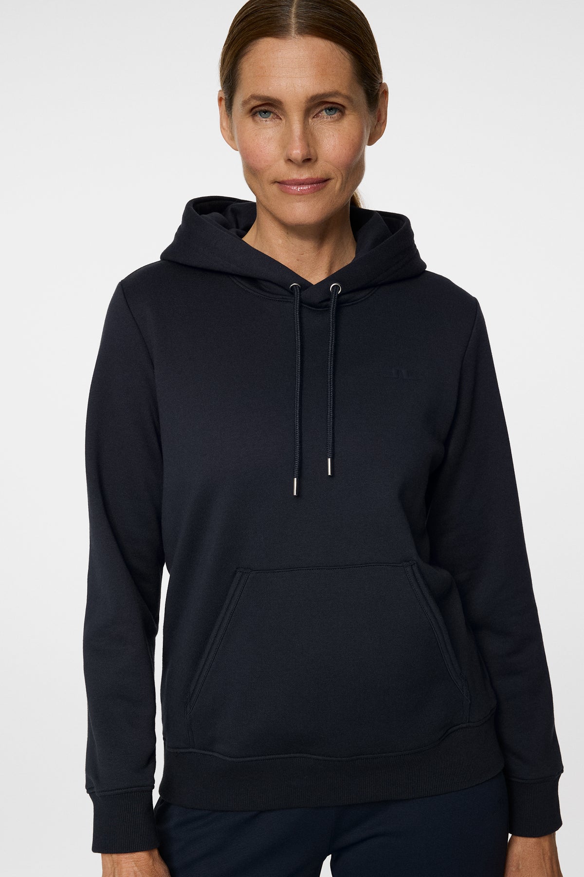 W Alpha Hood in JL Navy by J.Lindeberg