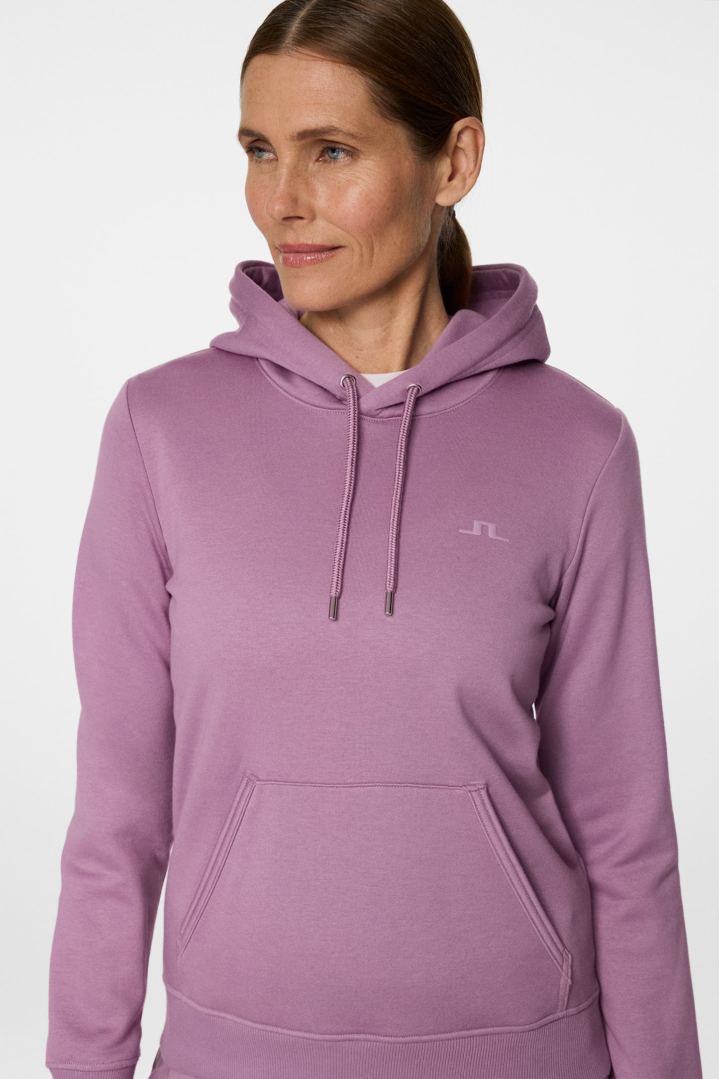 W Alpha Hood in Very Grape by J.Lindeberg