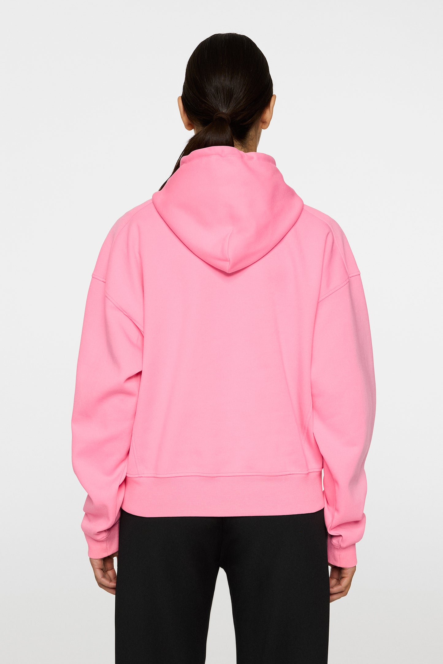 Dawn Hoodie in Eosine Pink by J.Lindeberg